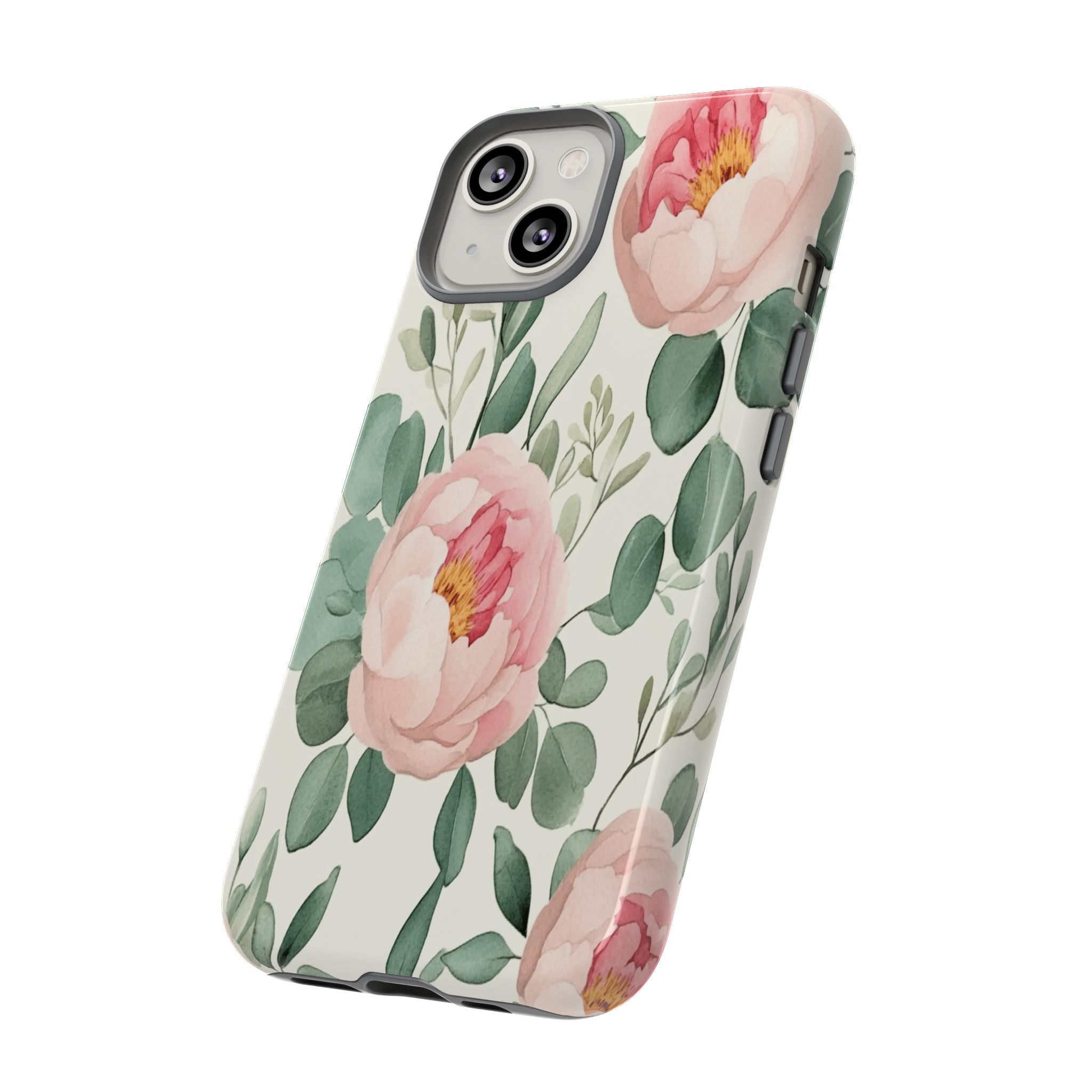 Soft Pink Peonies Case