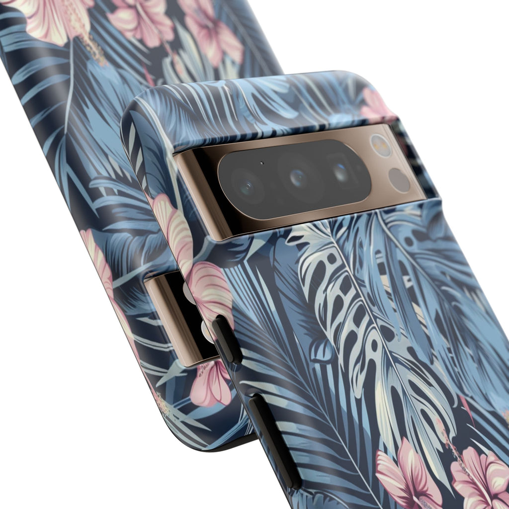 Tropical Hibiscus and Monstera Case