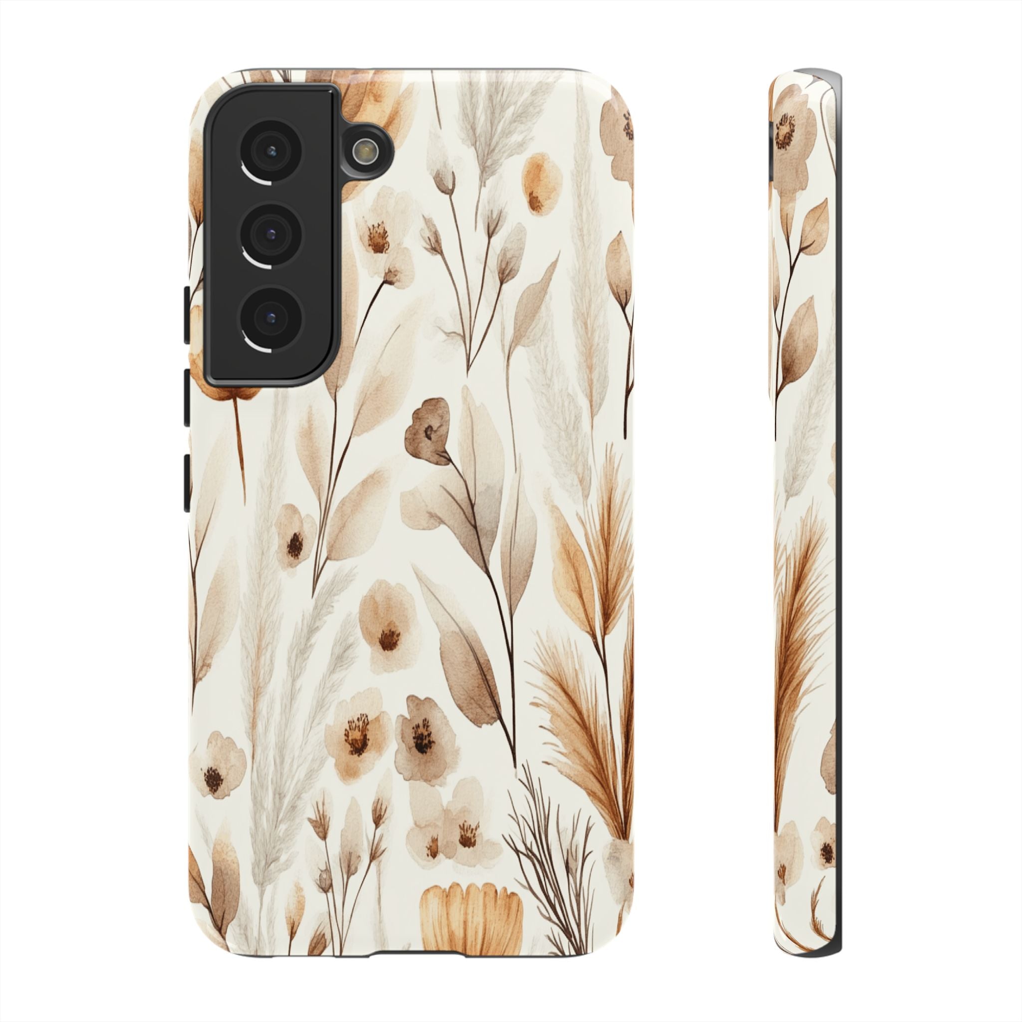 Dried Flowers Watercolor Pattern