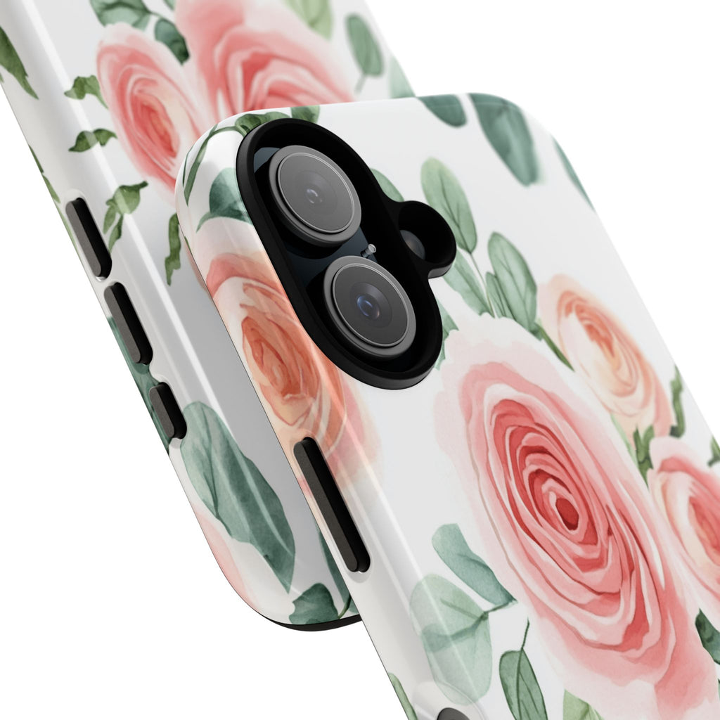 Delicate Watercolor Rose Case