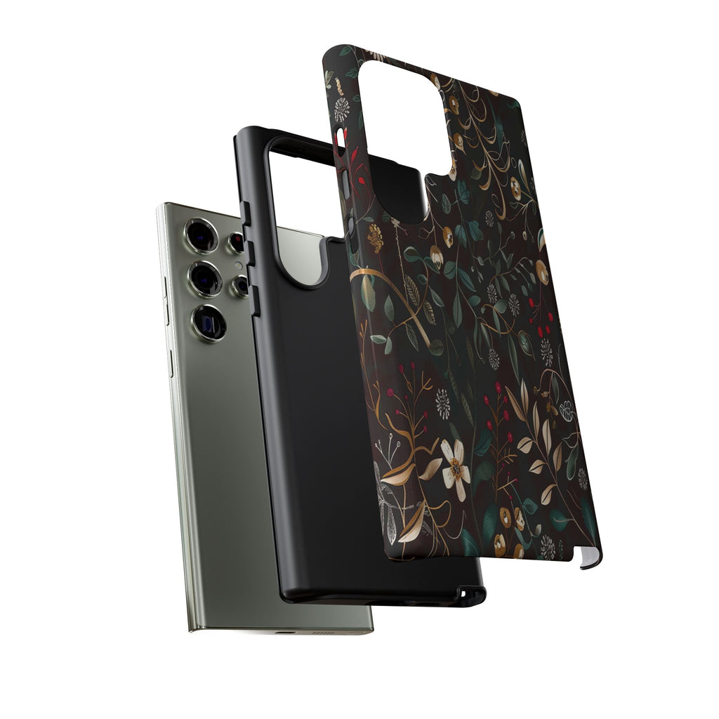 Dark Leafy Case
