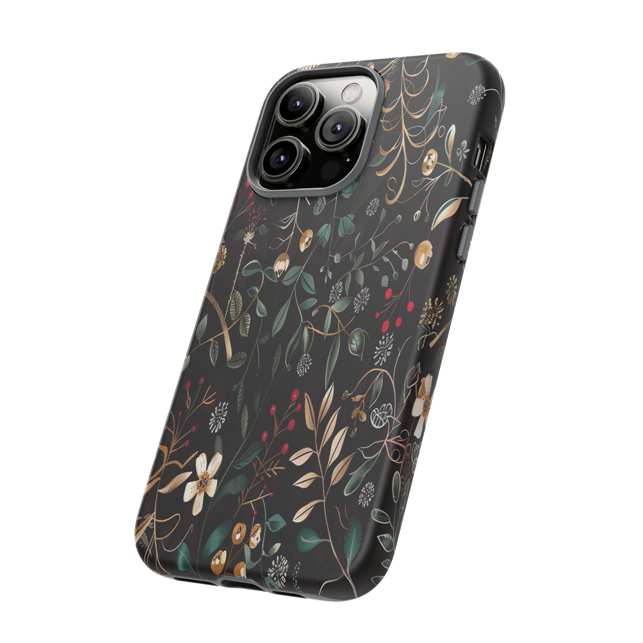 Dark Leafy Case