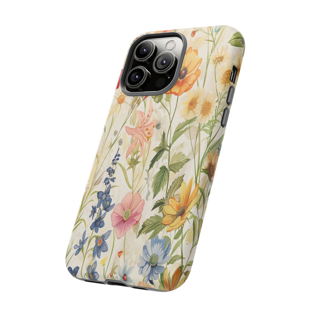 Vintage Wildflower Garden Case