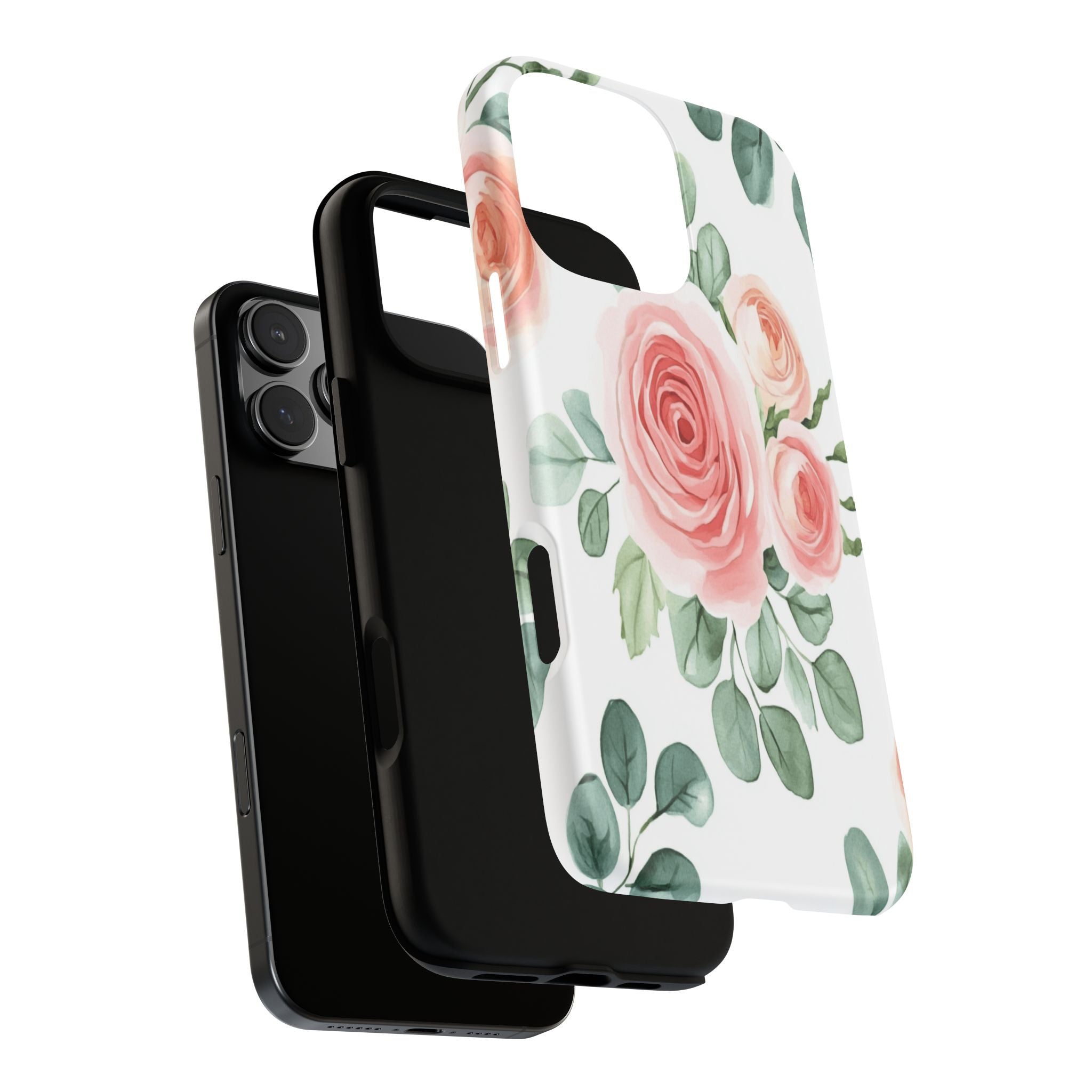 Delicate Watercolor Rose Case