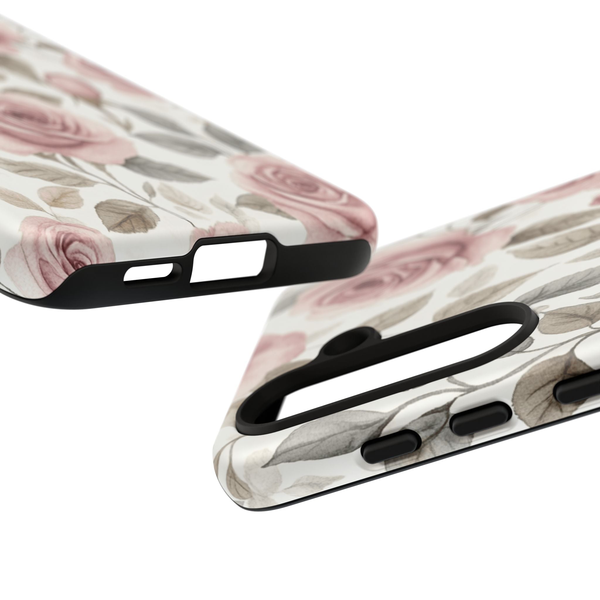 Elegant Watercolor Rose Case
