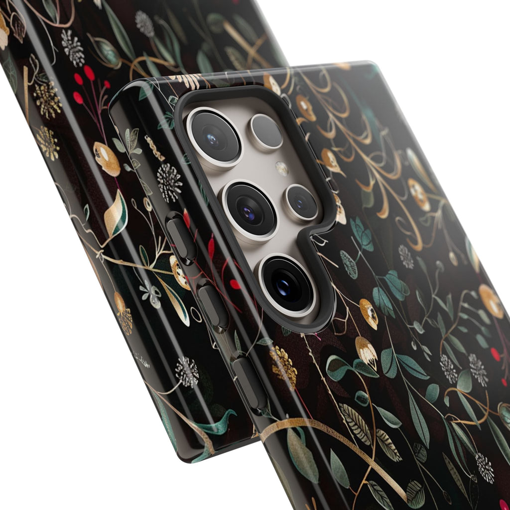 Dark Leafy Case