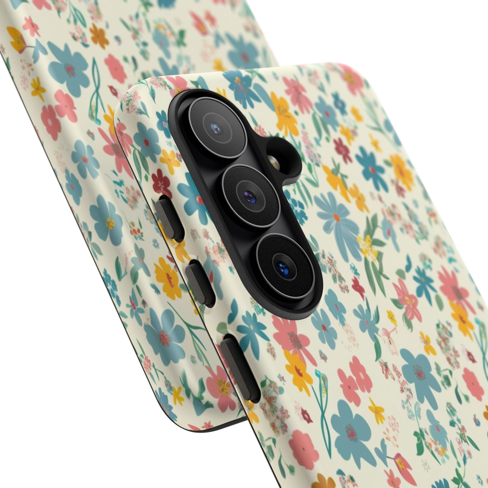 Pastel Yellow Green and Blue Case