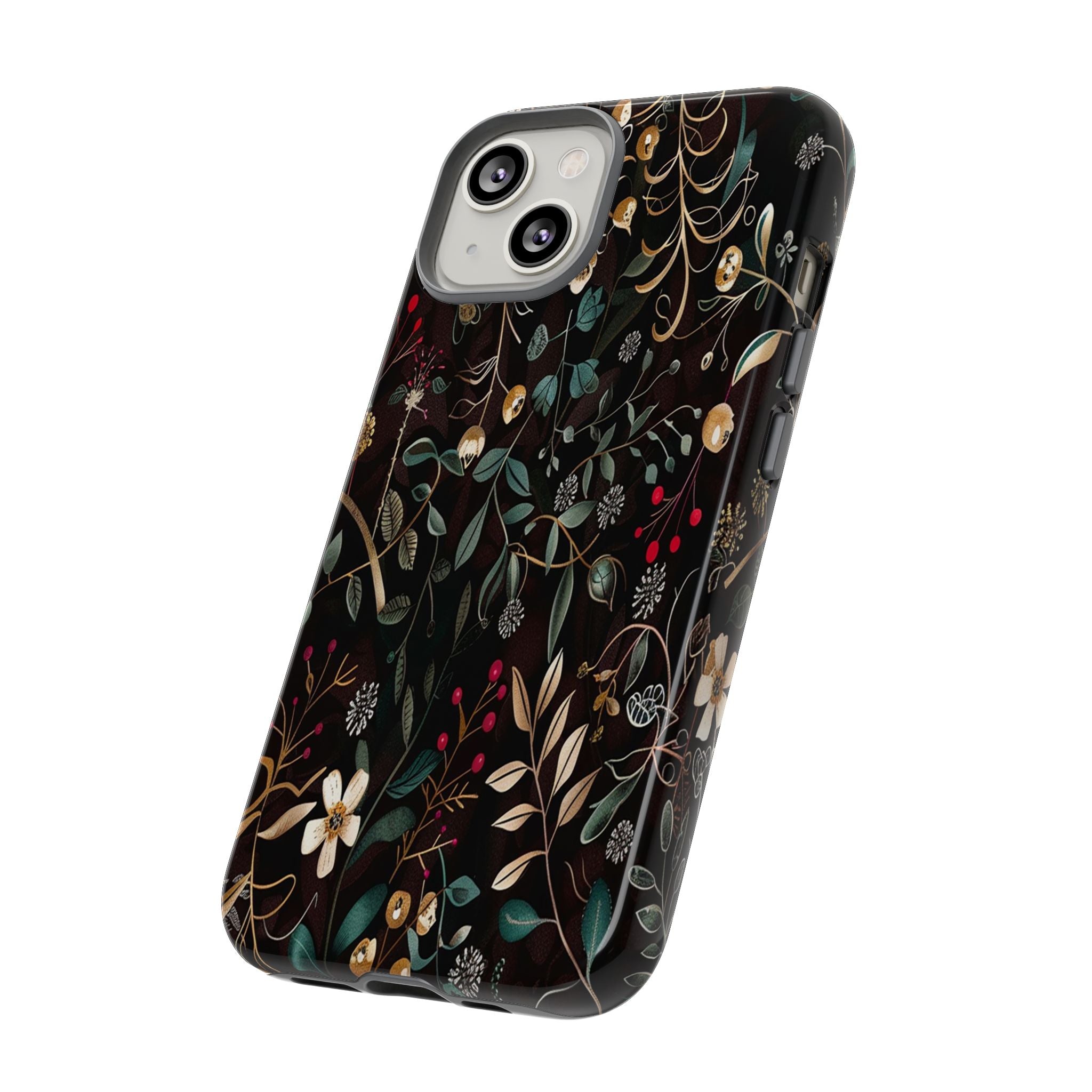Dark Leafy Case