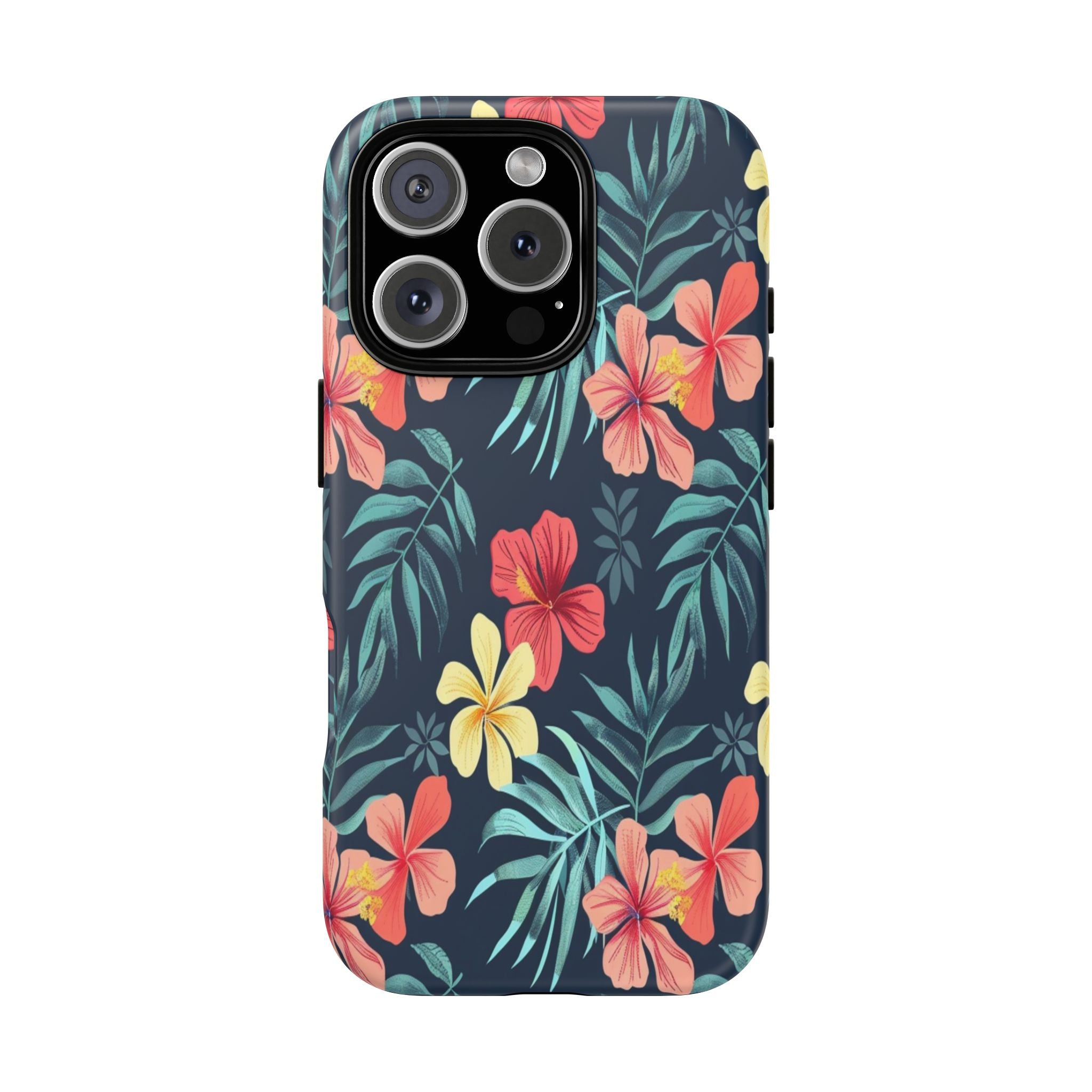 Tropical Hibiscus Navy