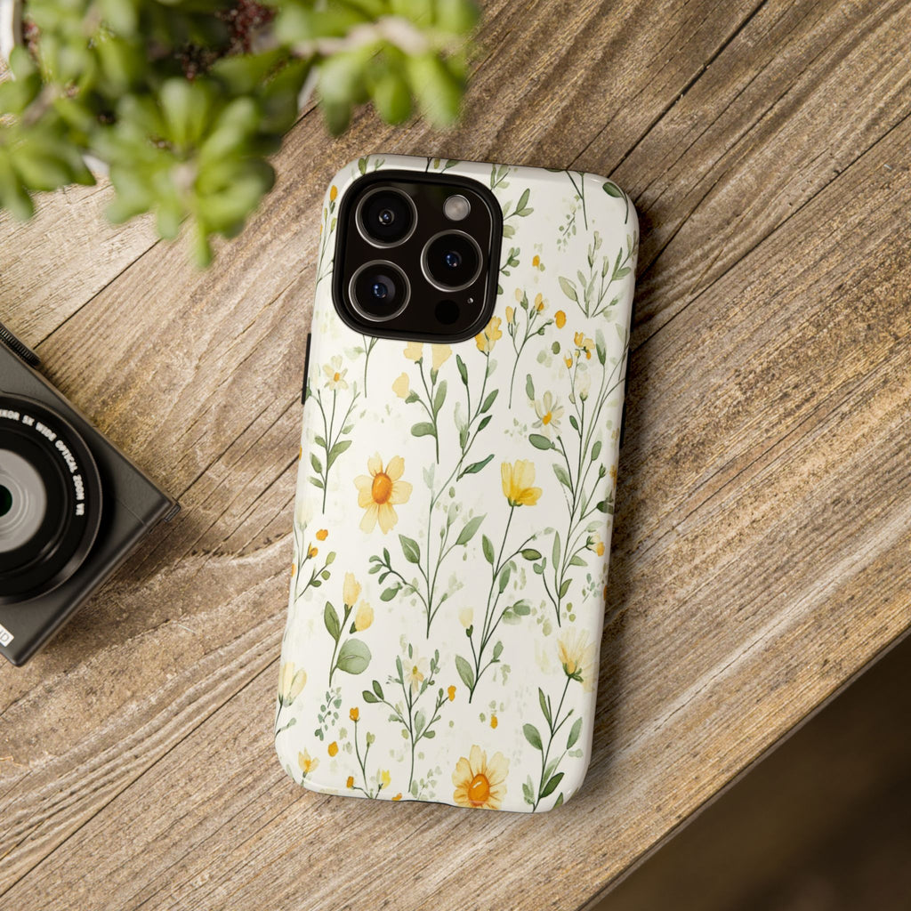 Yellow Wildflower Case