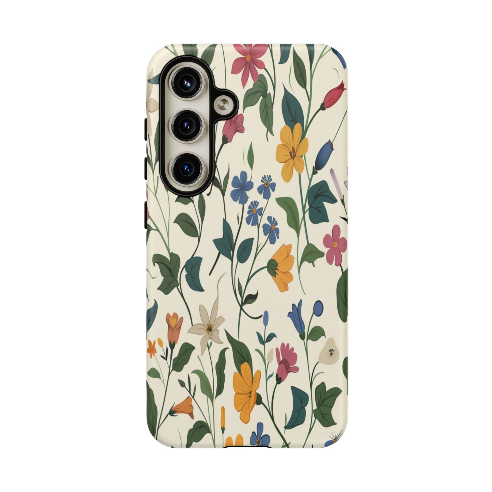 Vibrant Botanical Floral Pattern