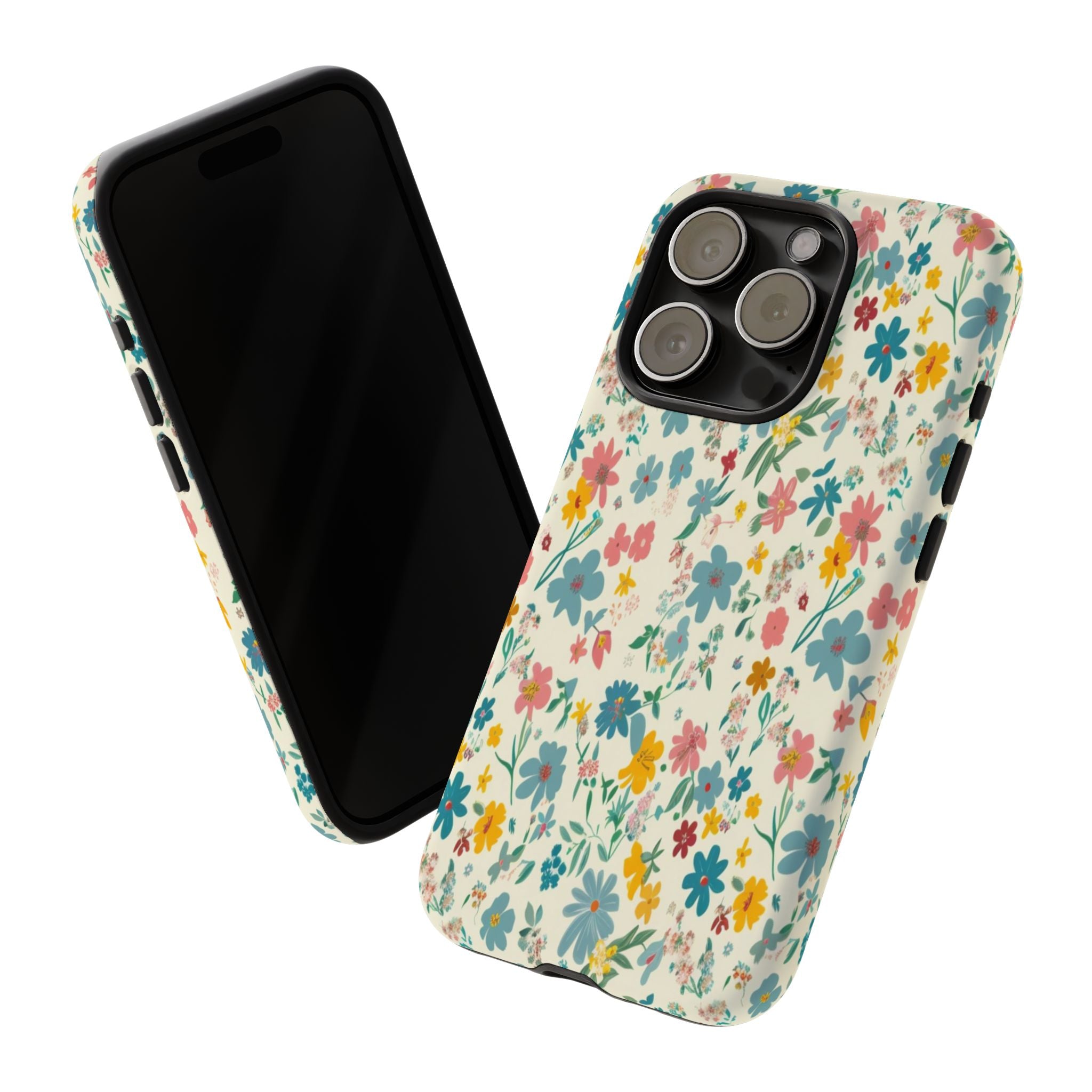 Pastel Yellow Green and Blue Case