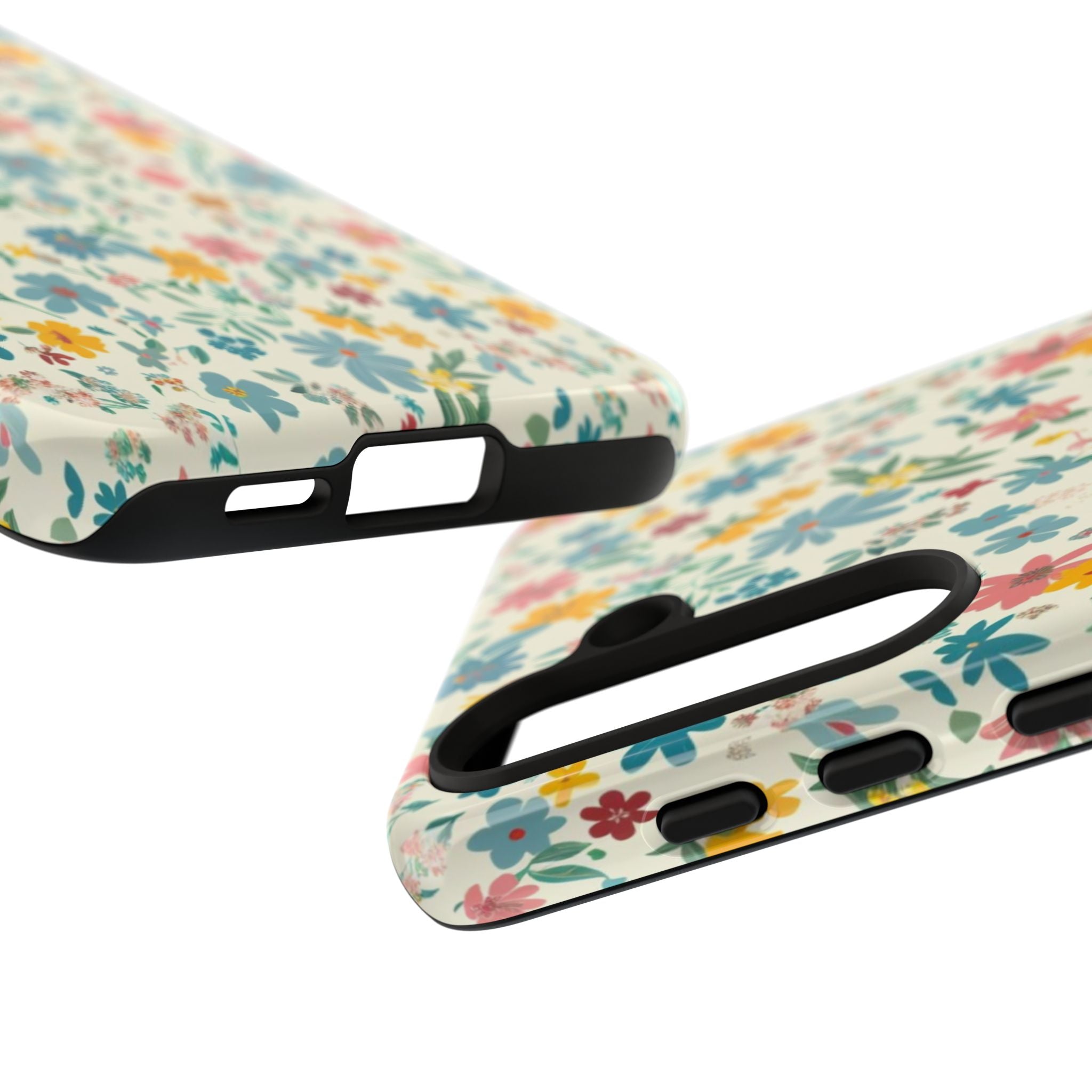 Pastel Yellow Green and Blue Case
