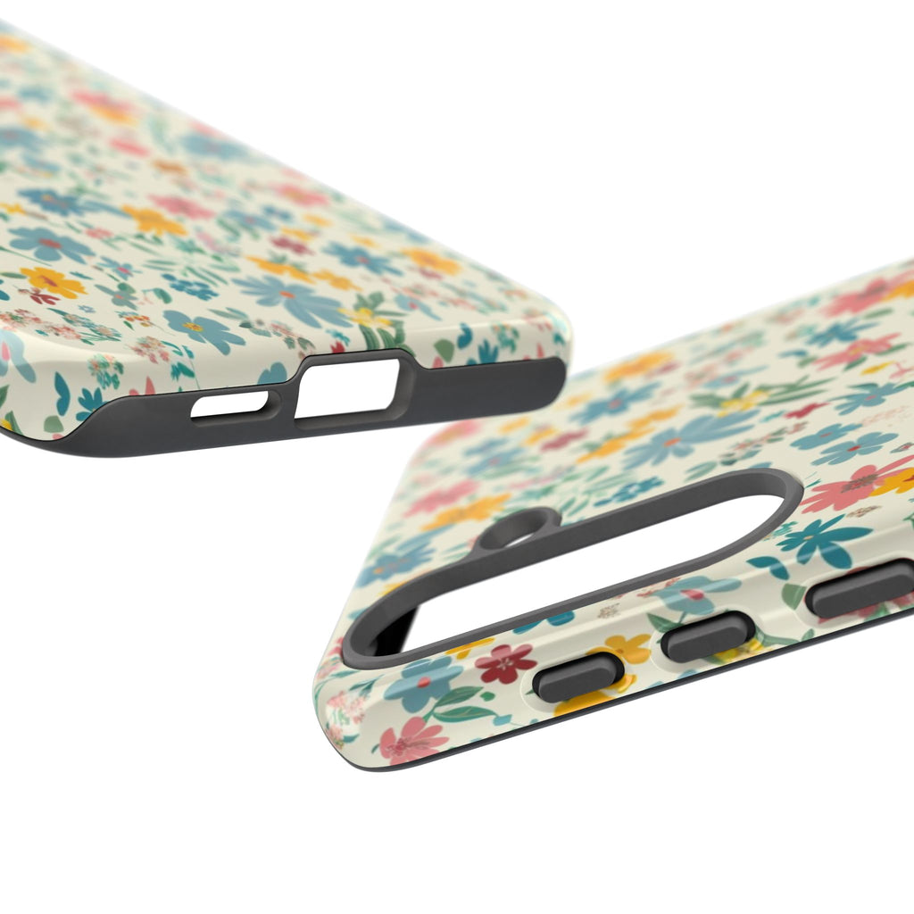 Pastel Yellow Green and Blue Case