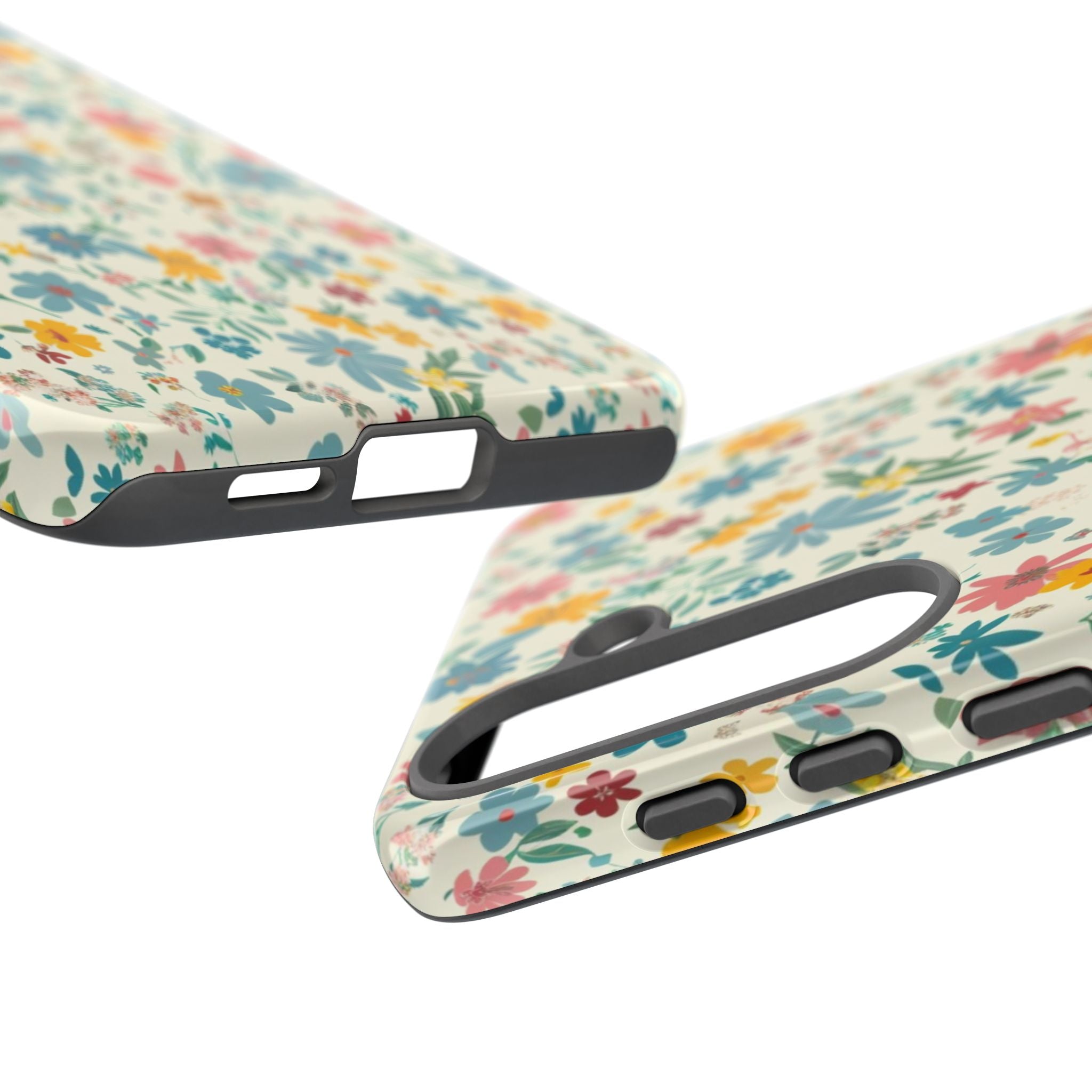 Pastel Yellow Green and Blue Case
