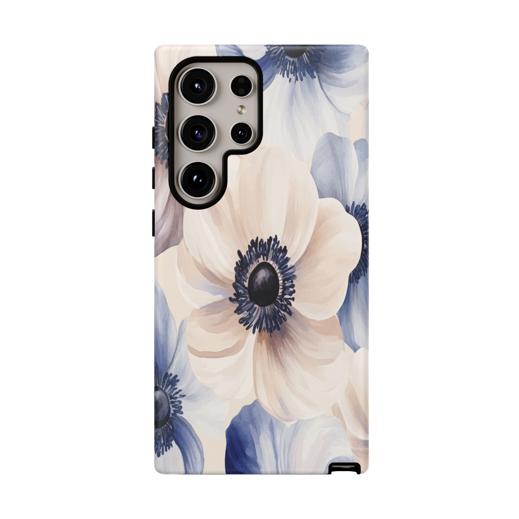 Elegant Anemone Floral Pattern