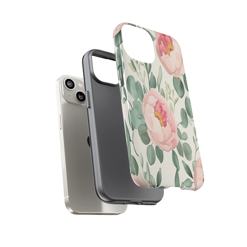 Soft Pink Peonies Case