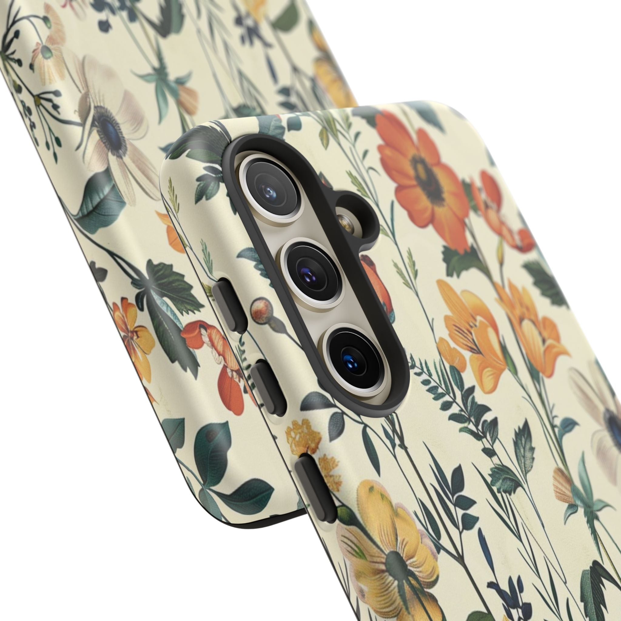 Vintage Botanical Wildflower Seamless Pattern
