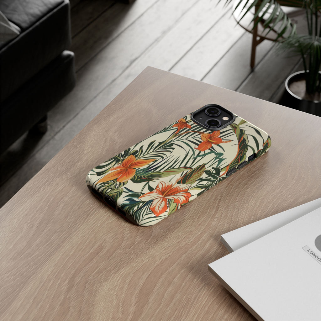 Tropical Hibiscus Garden Case