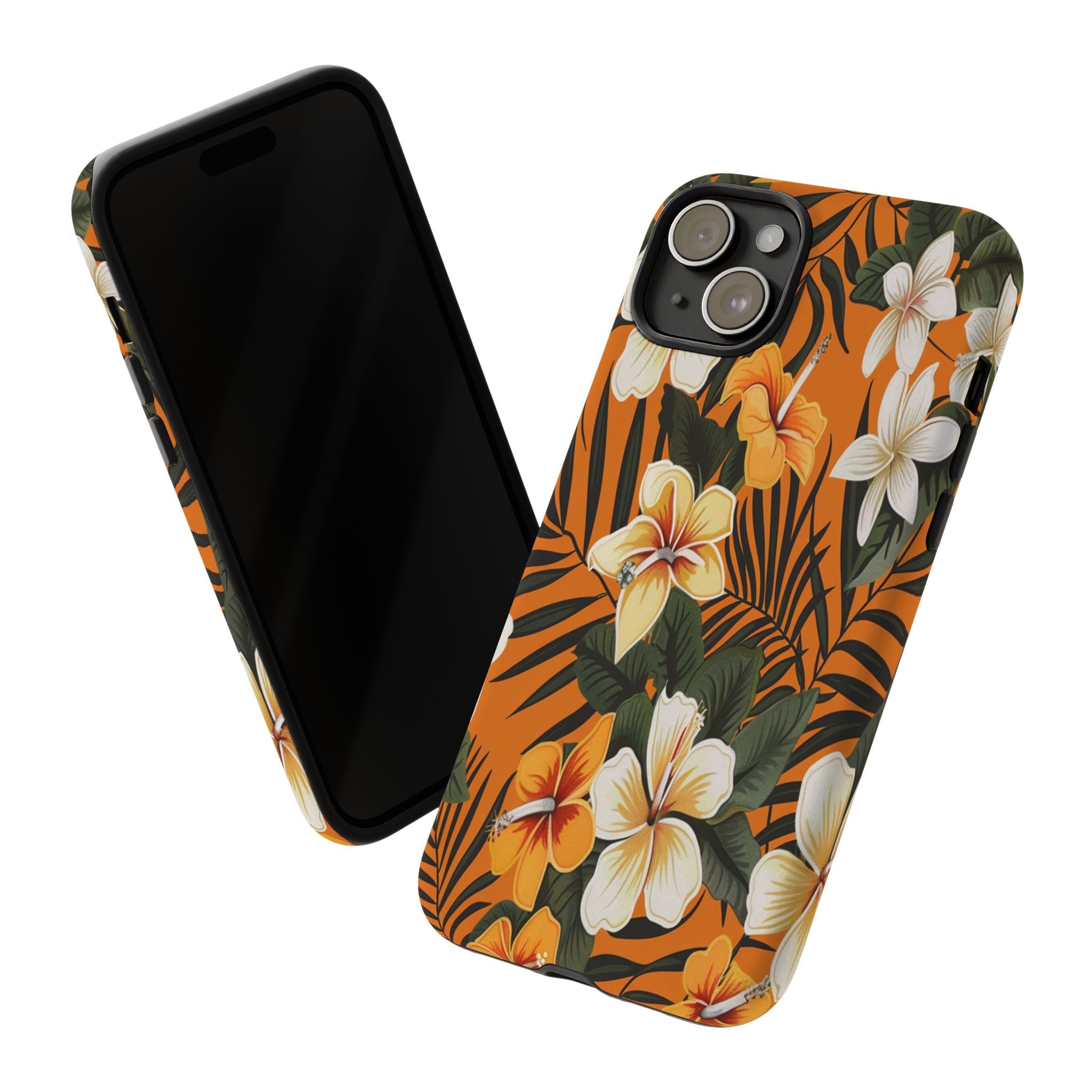 Vibrant Orange Tropical Case