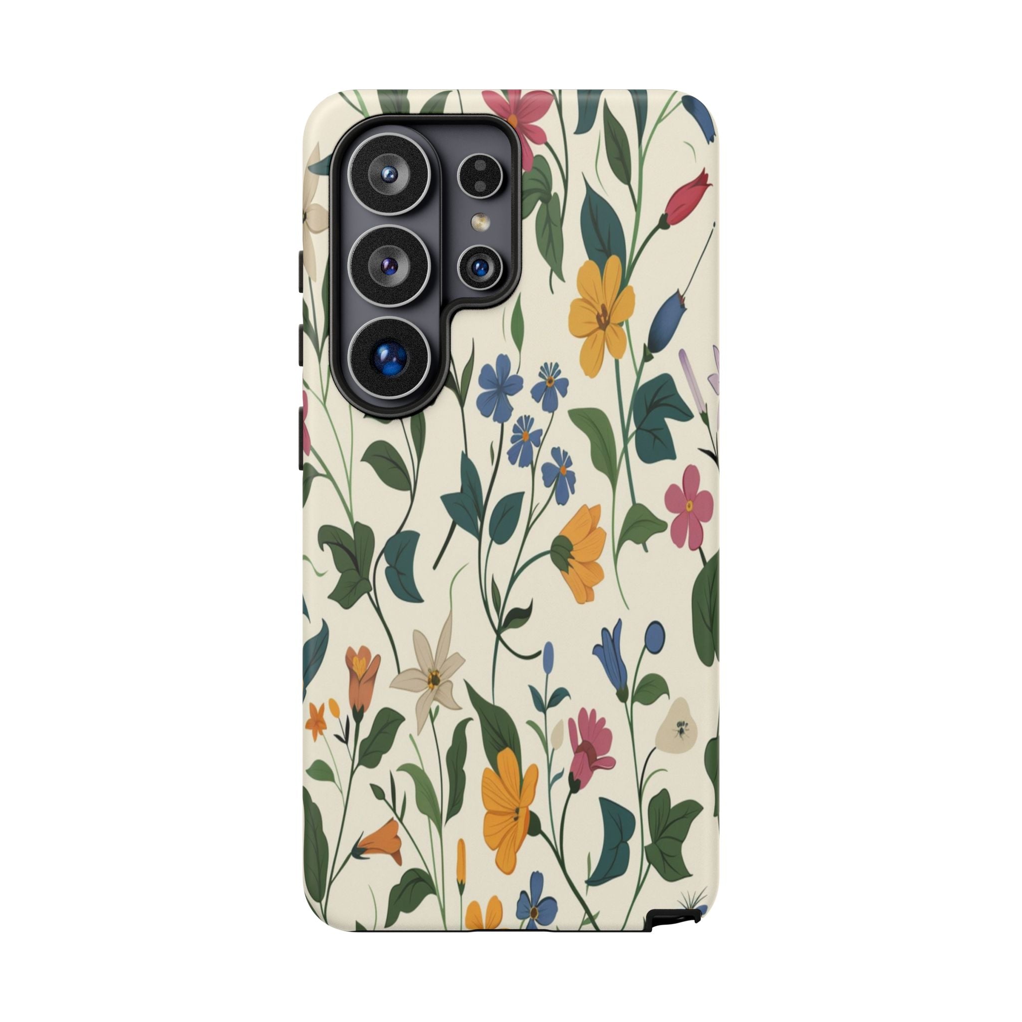 Vibrant Botanical Floral Pattern