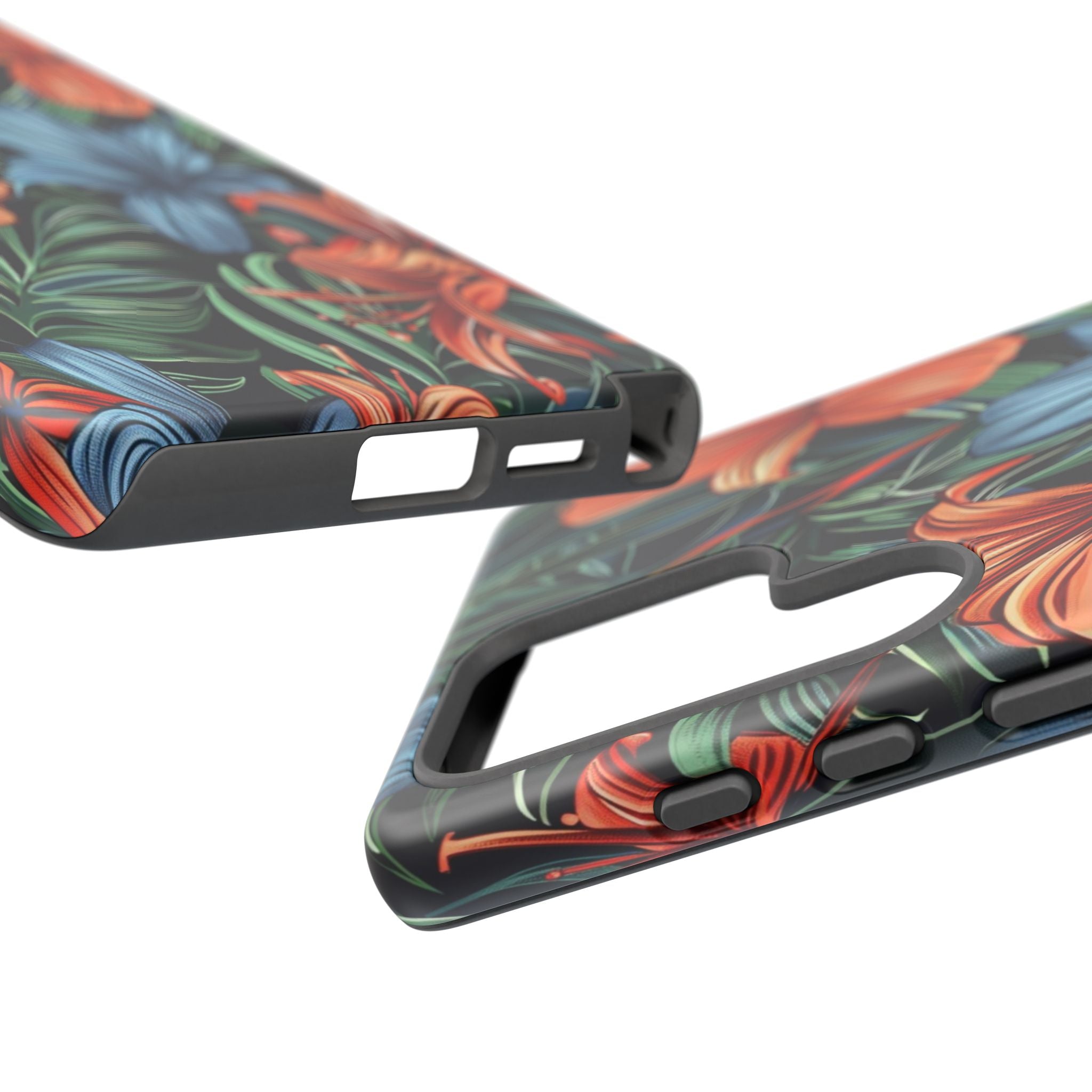Tropical Red and Blue Case