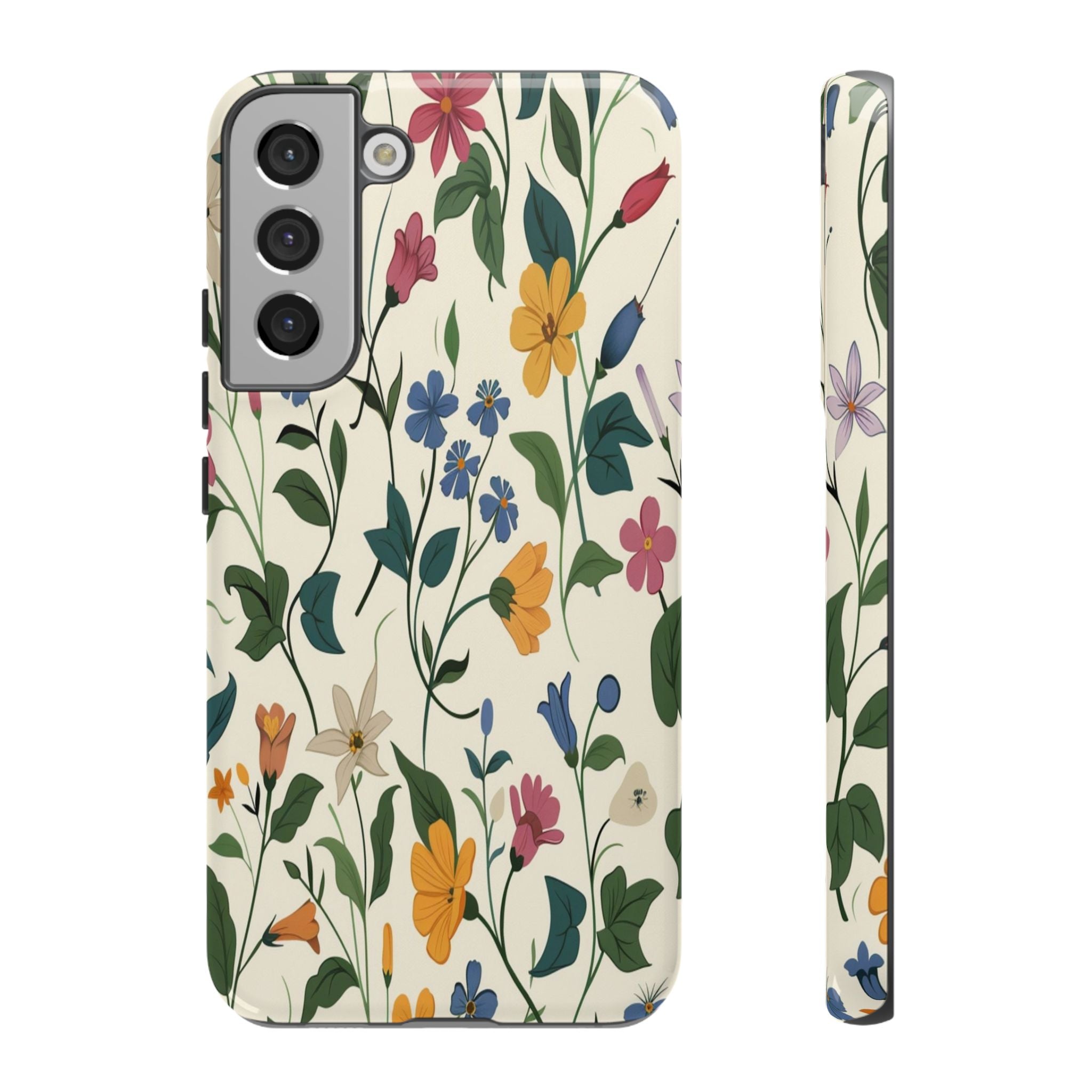 Vibrant Botanical Floral Pattern