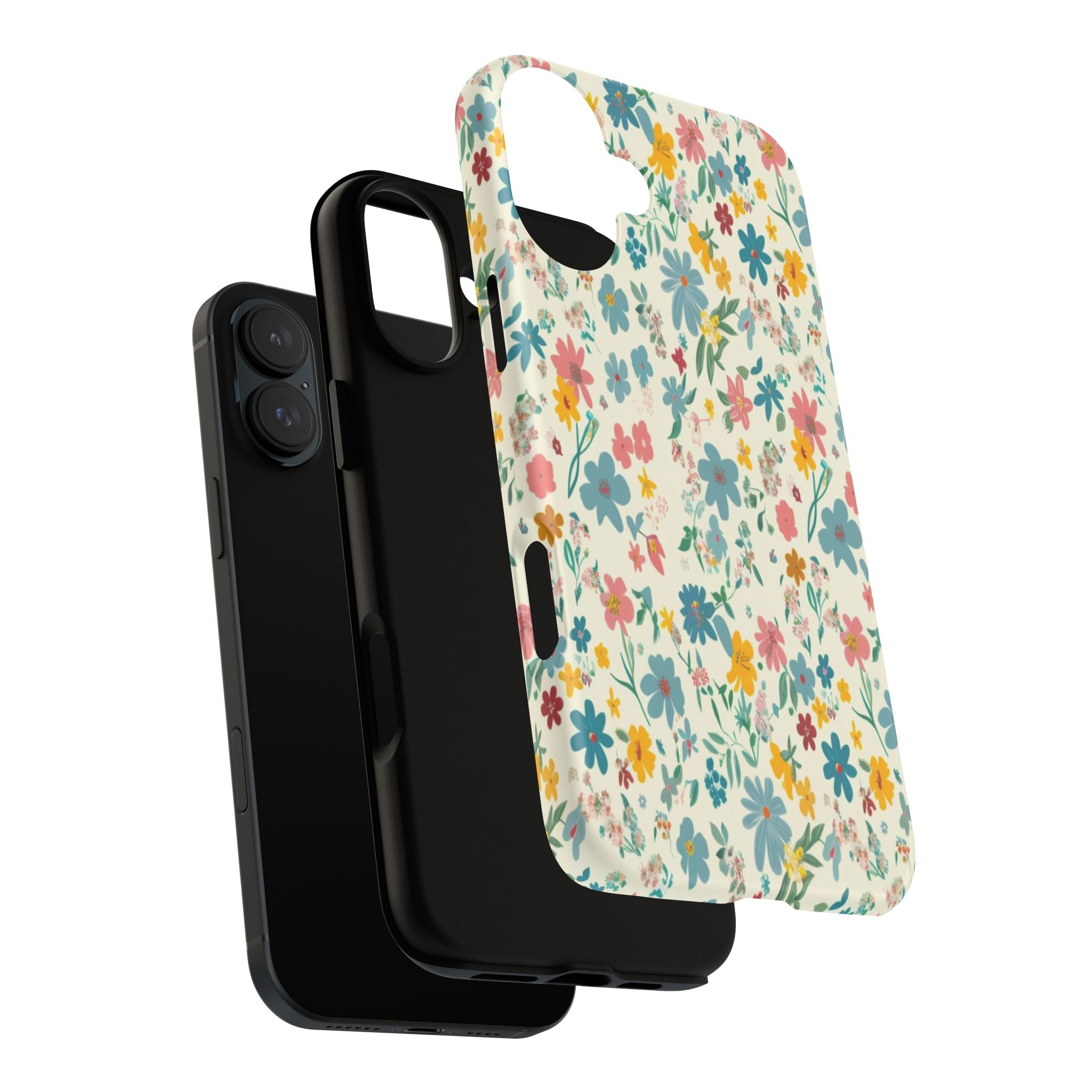 Pastel Yellow Green and Blue Case