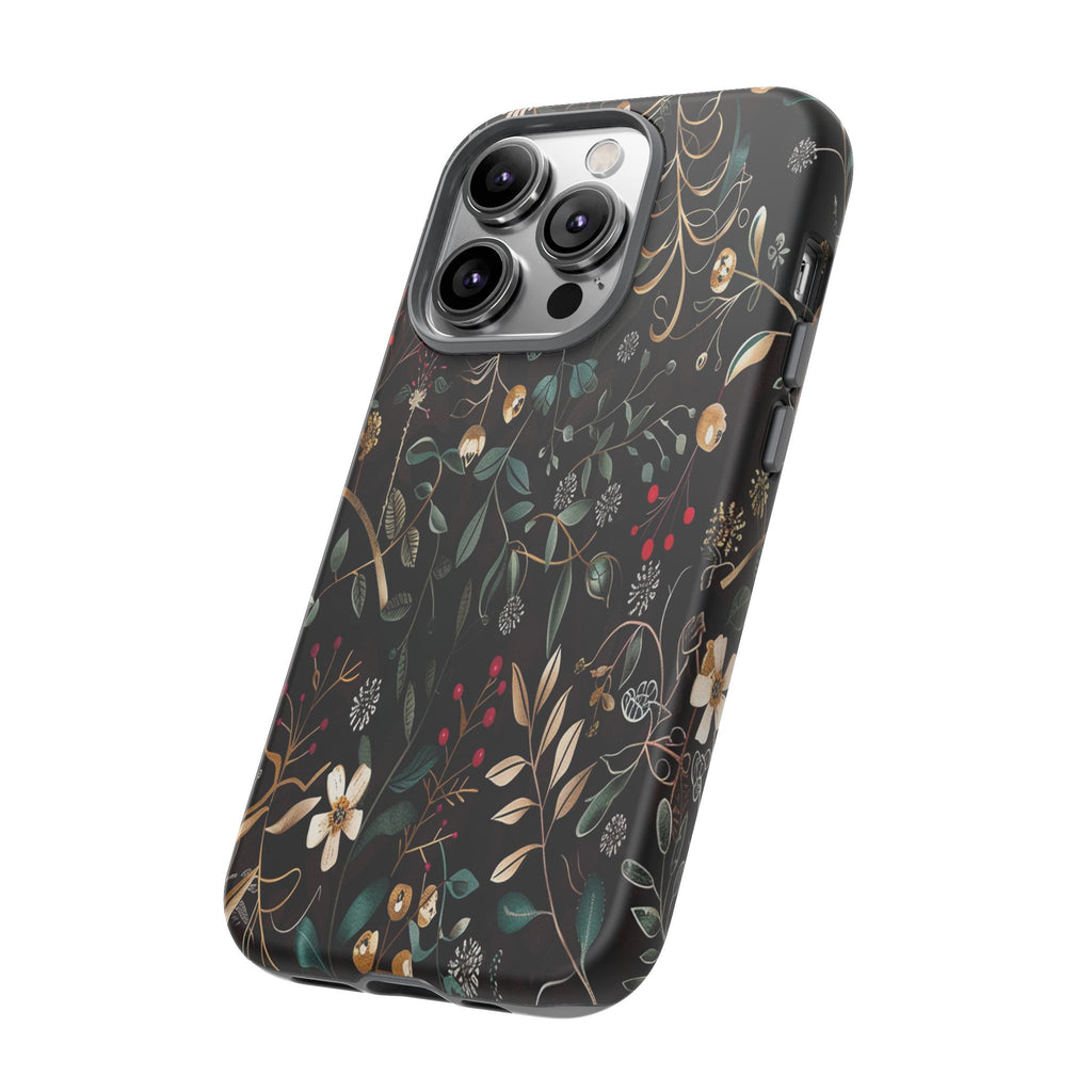 Dark Leafy Case