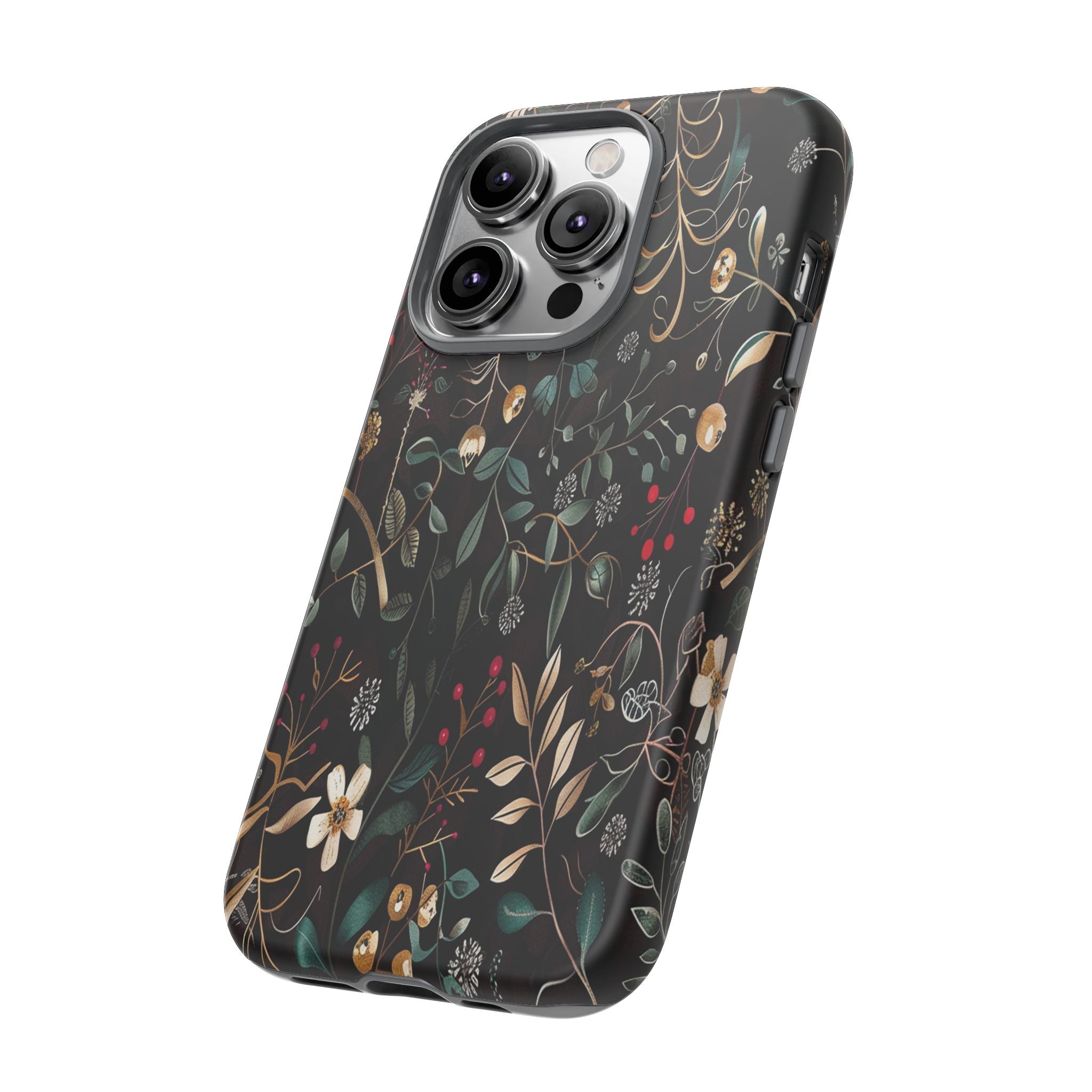 Dark Leafy Case