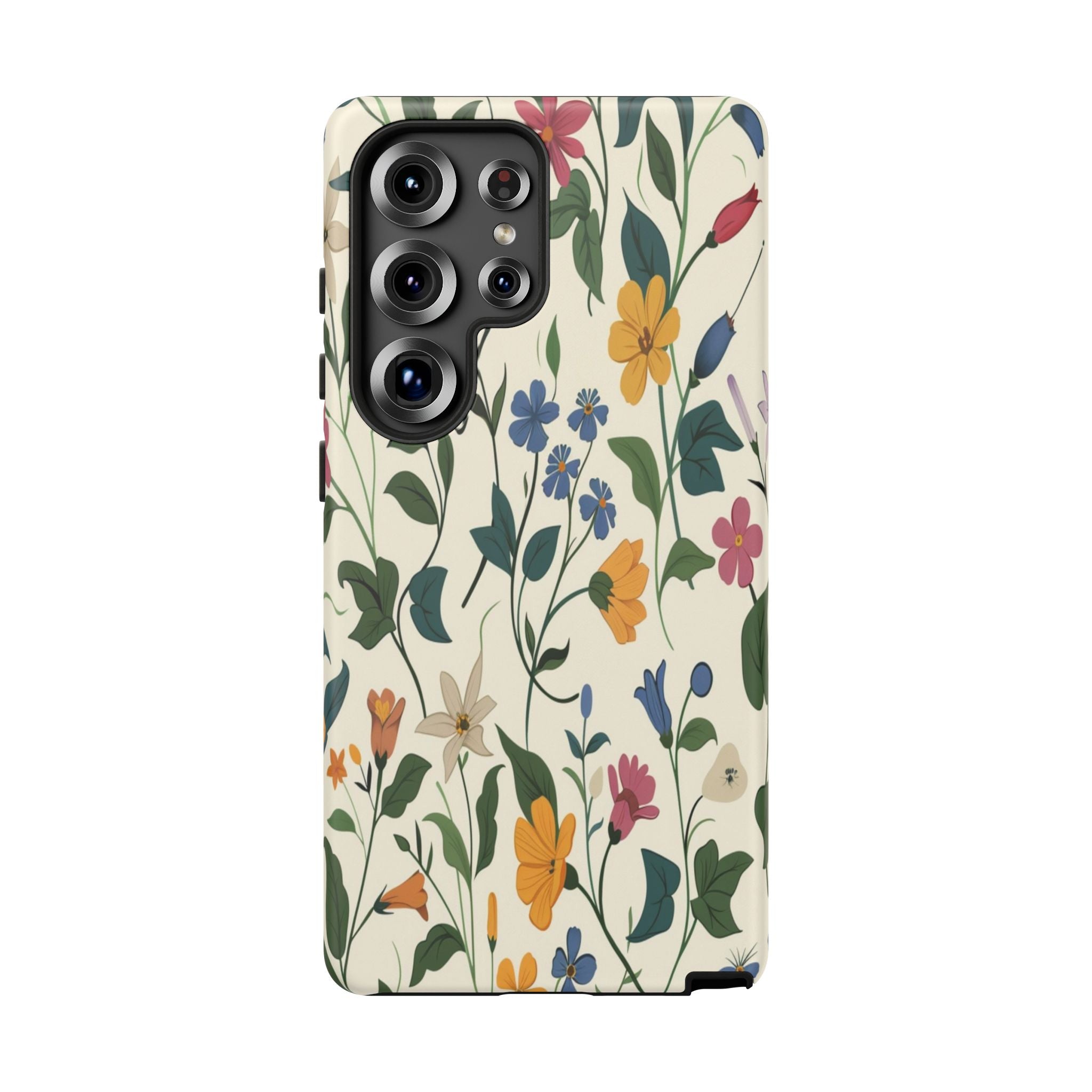 Vibrant Botanical Floral Pattern