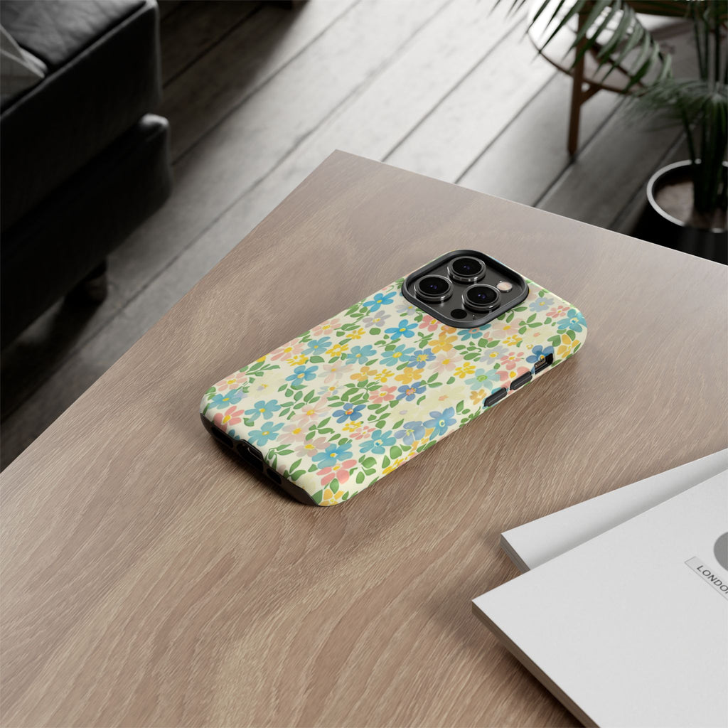 Pastel Floral Garden Case