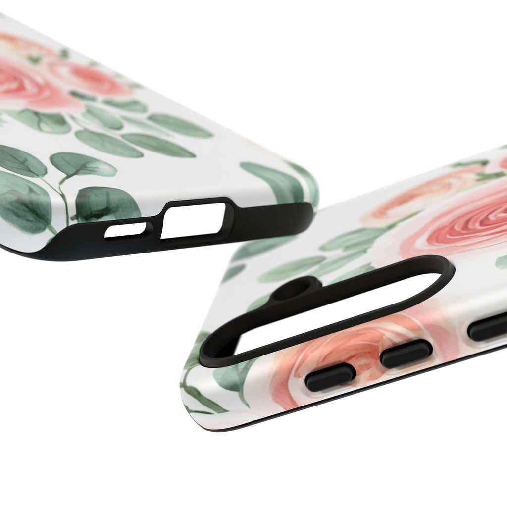 Delicate Watercolor Rose Case