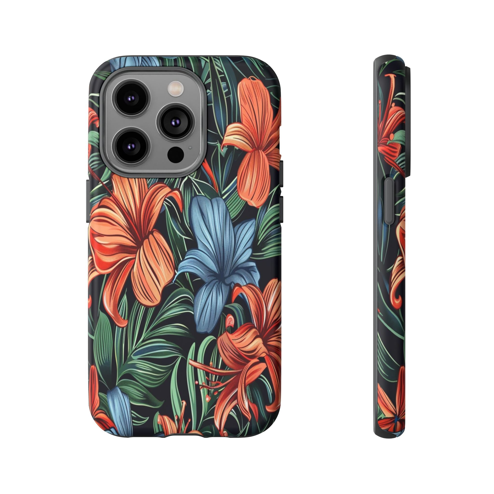 Tropical Red and Blue