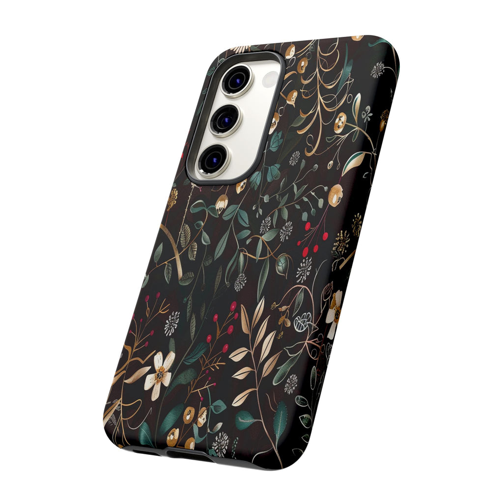 Dark Leafy Case