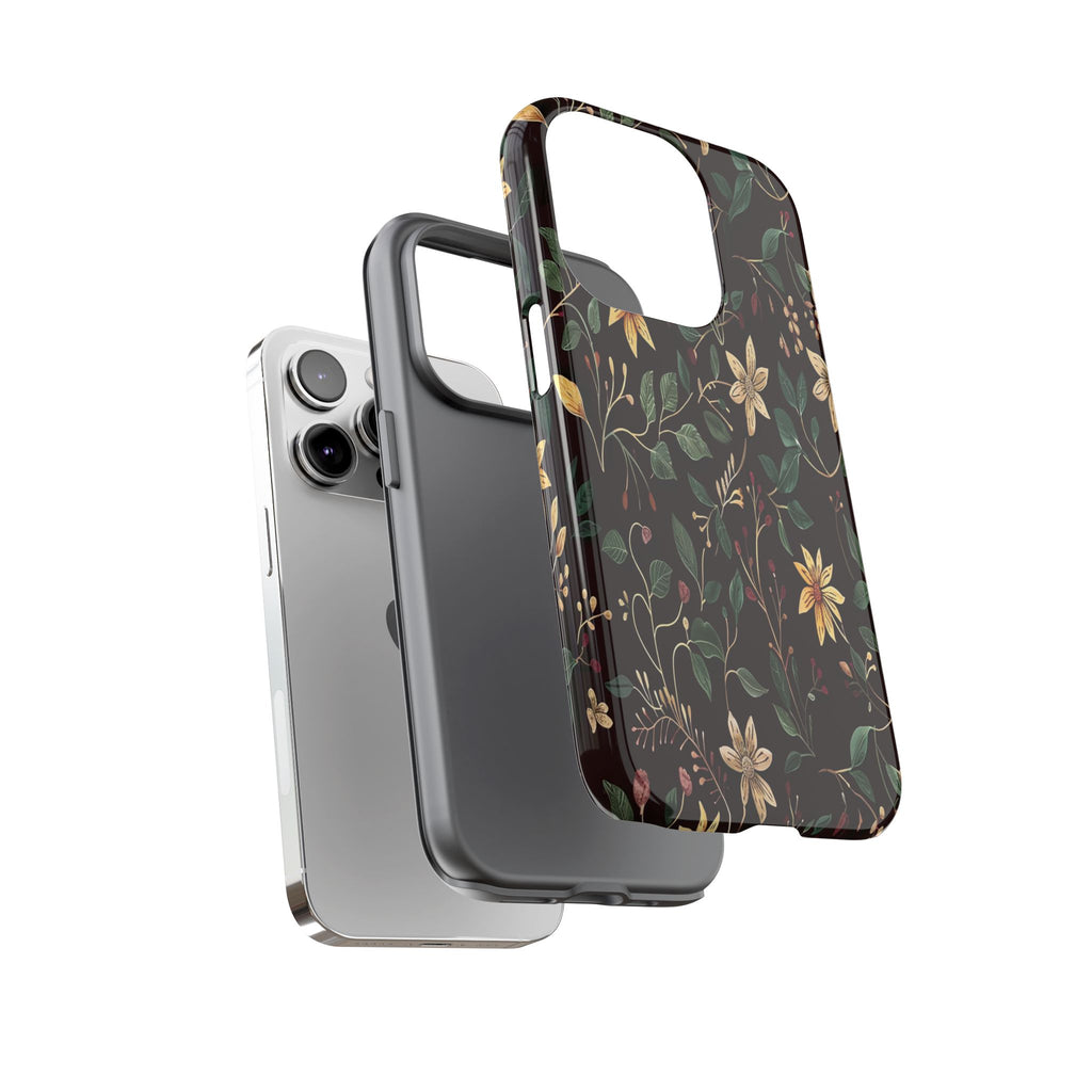 Dark Vintage Floral Case