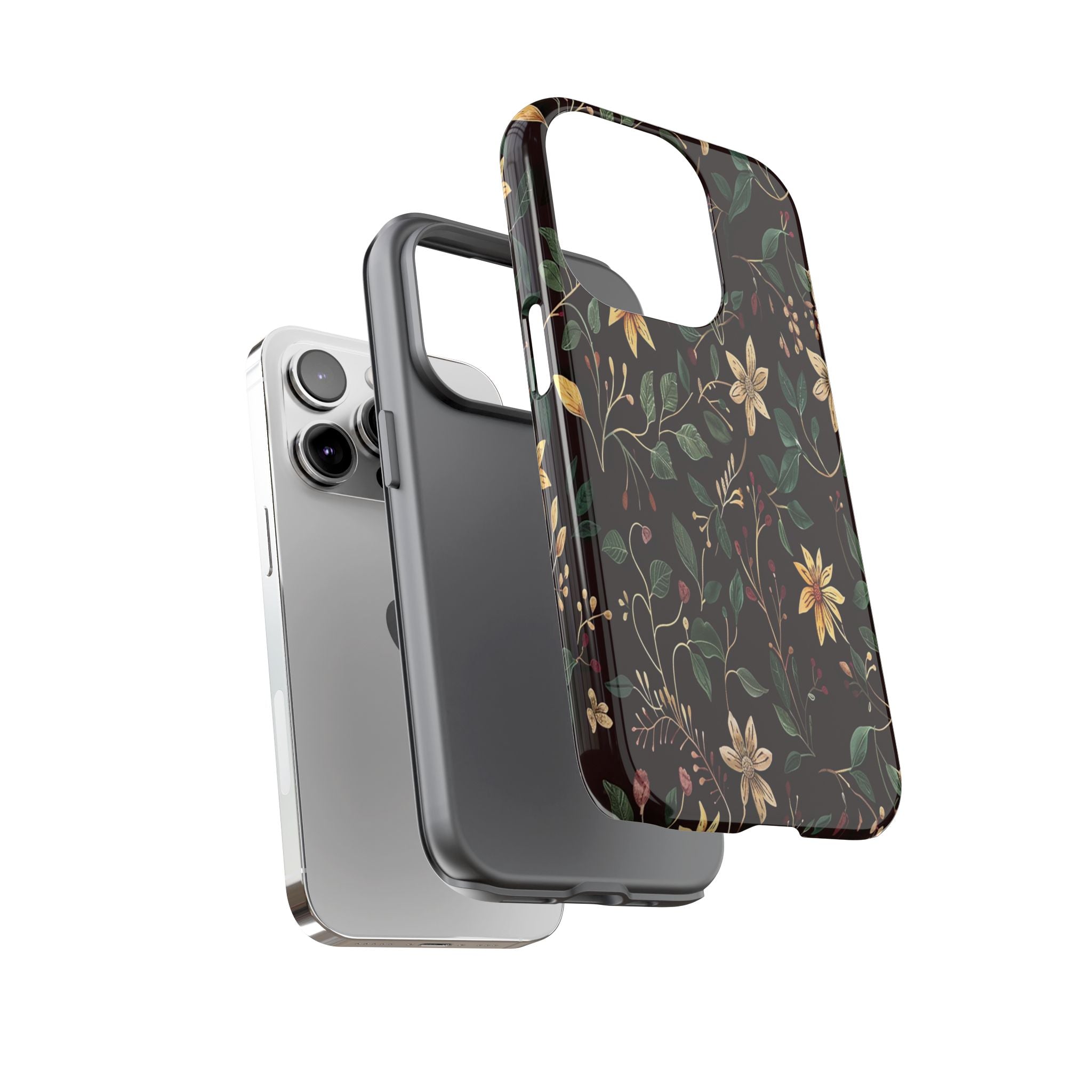 Dark Vintage Floral Case