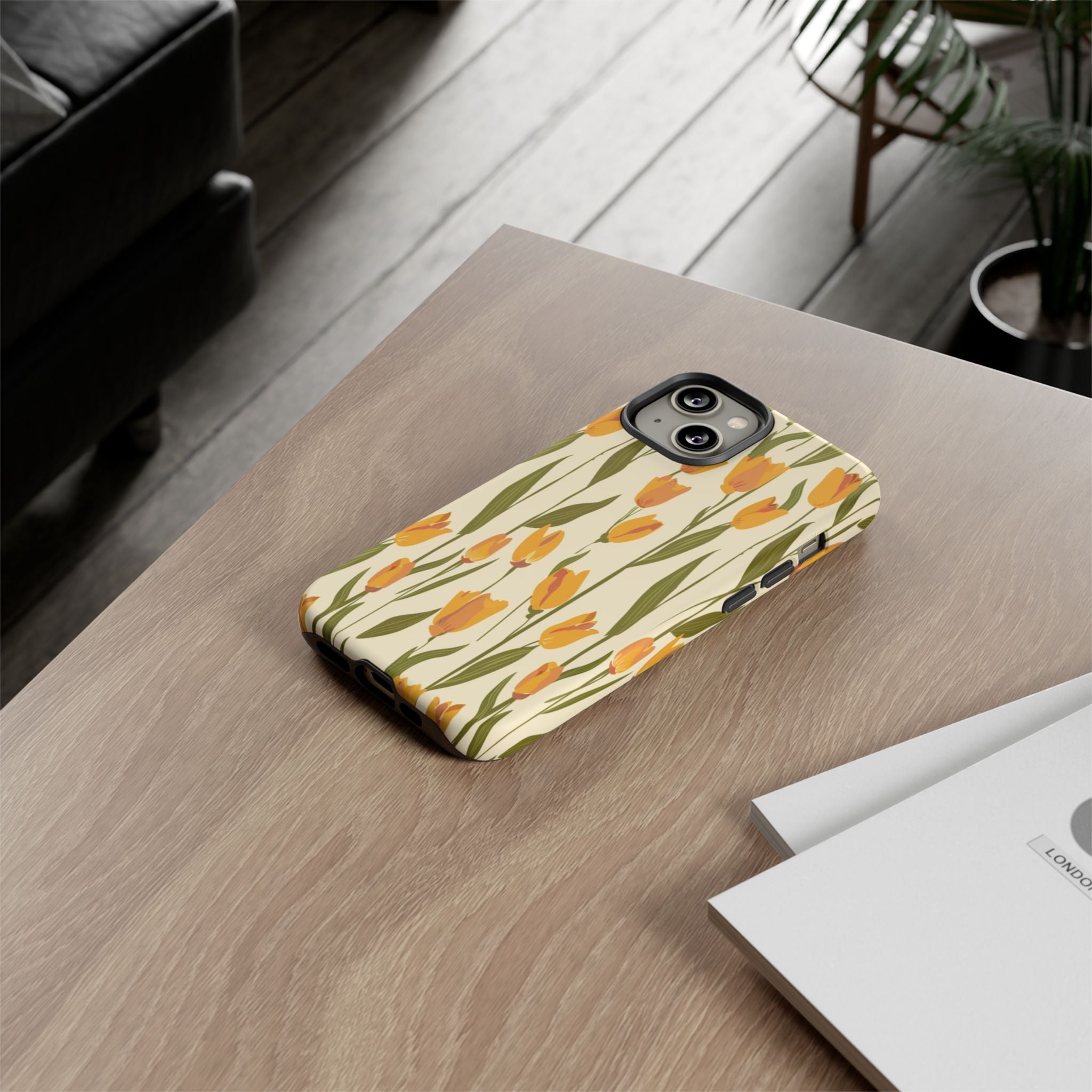 Yellow and Orange Tulips Case