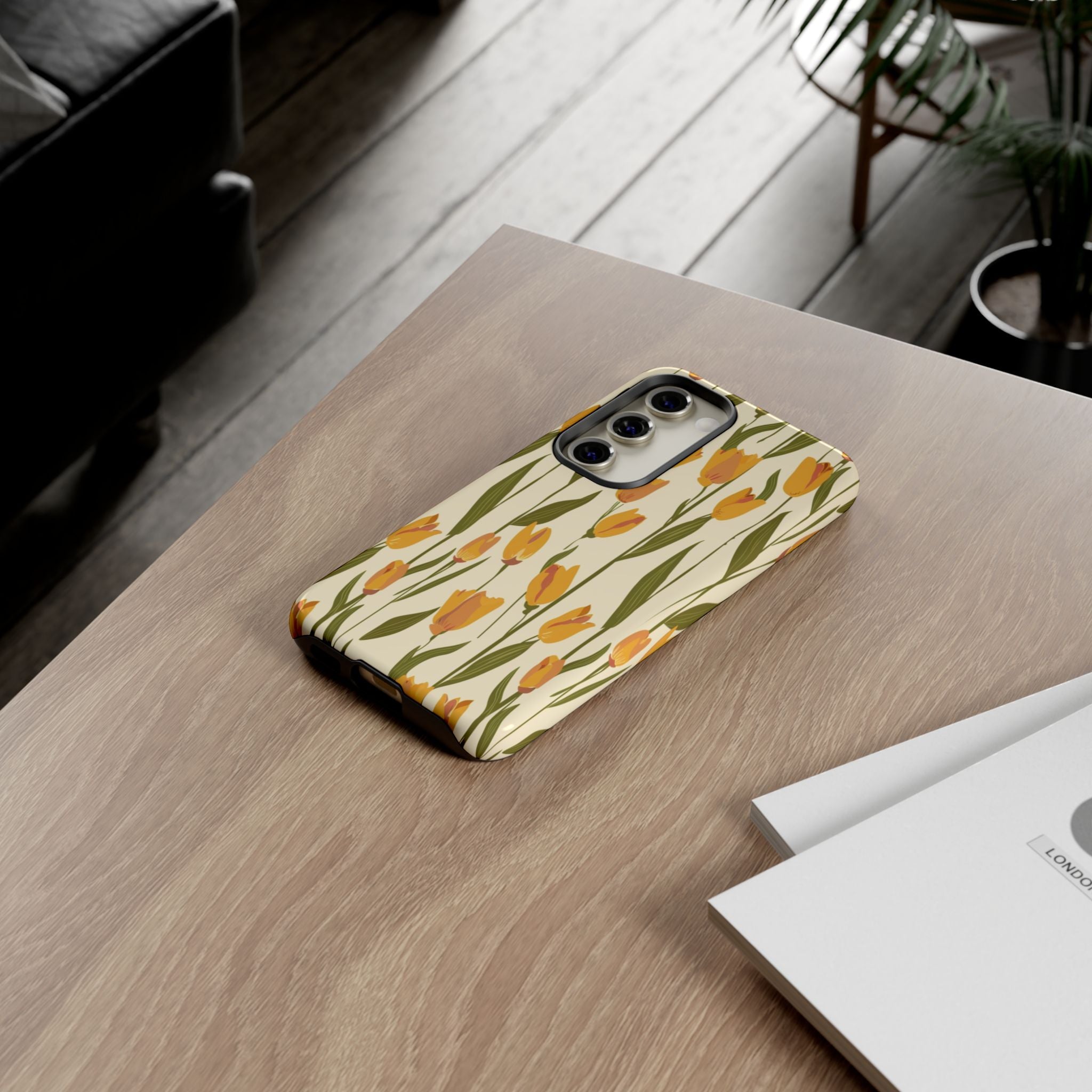 Yellow and Orange Tulips Case