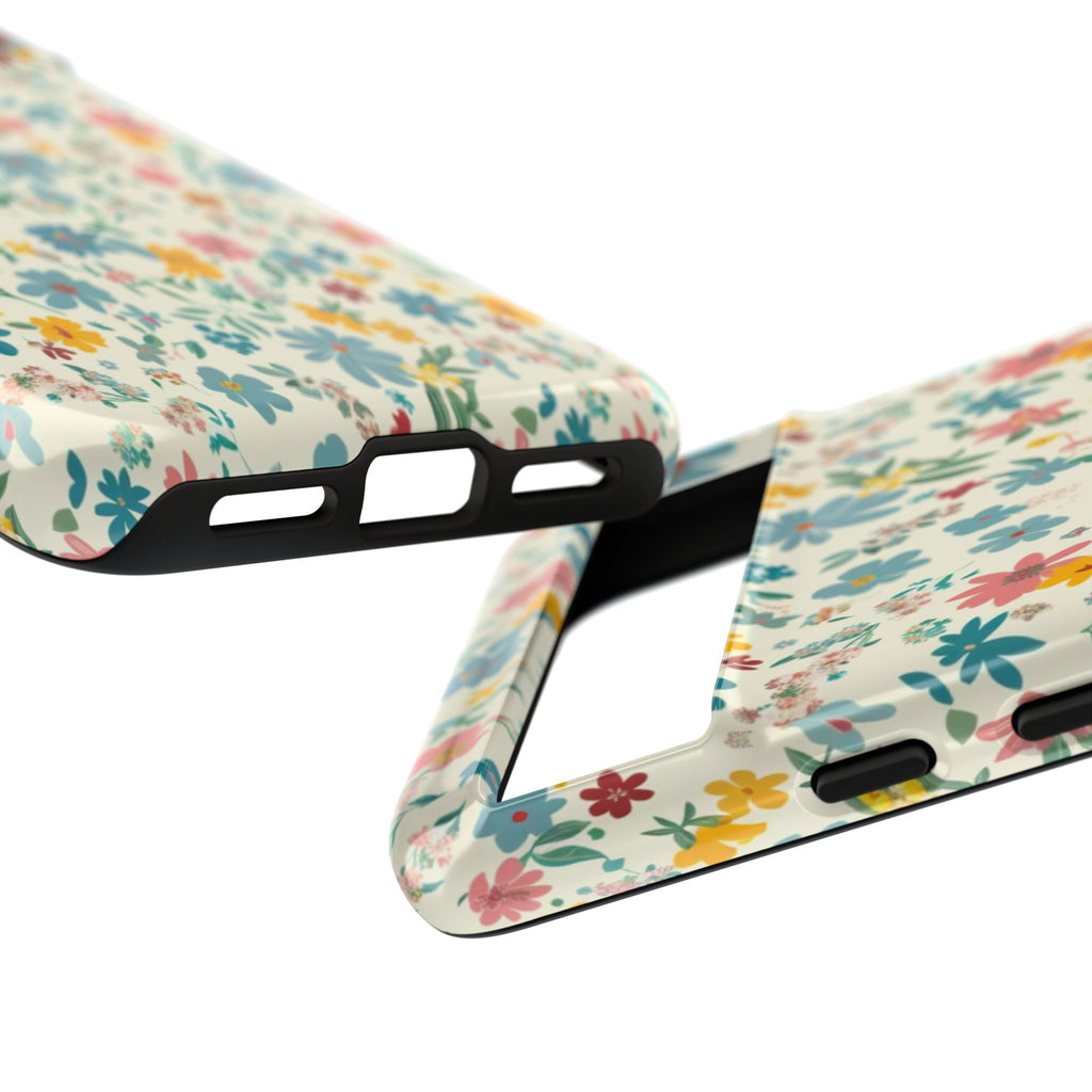 Pastel Yellow Green and Blue Case