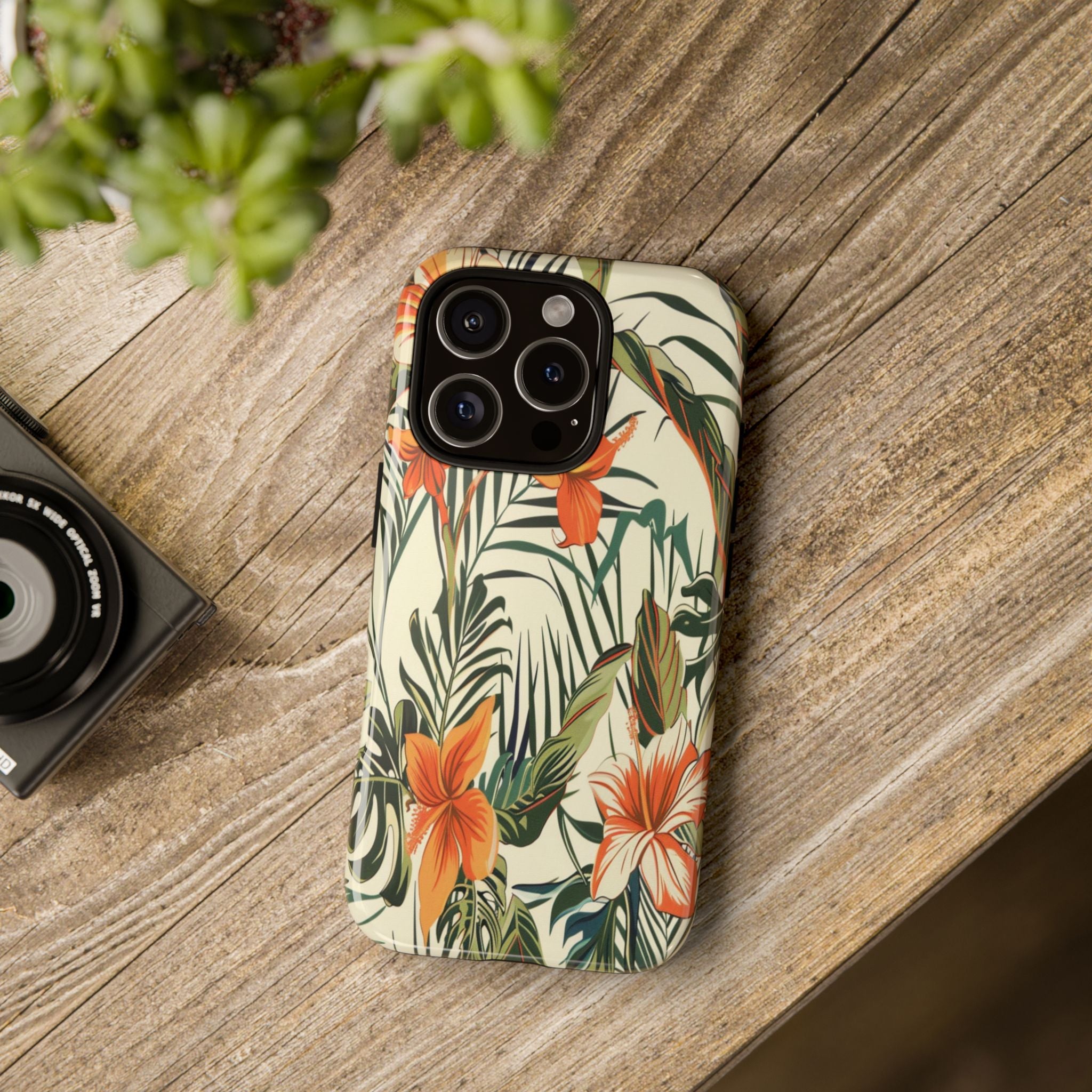 Tropical Hibiscus Garden Case