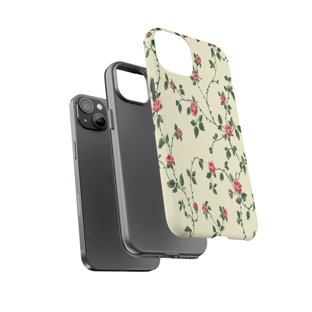 Elegant Pink Victorian Roses Case