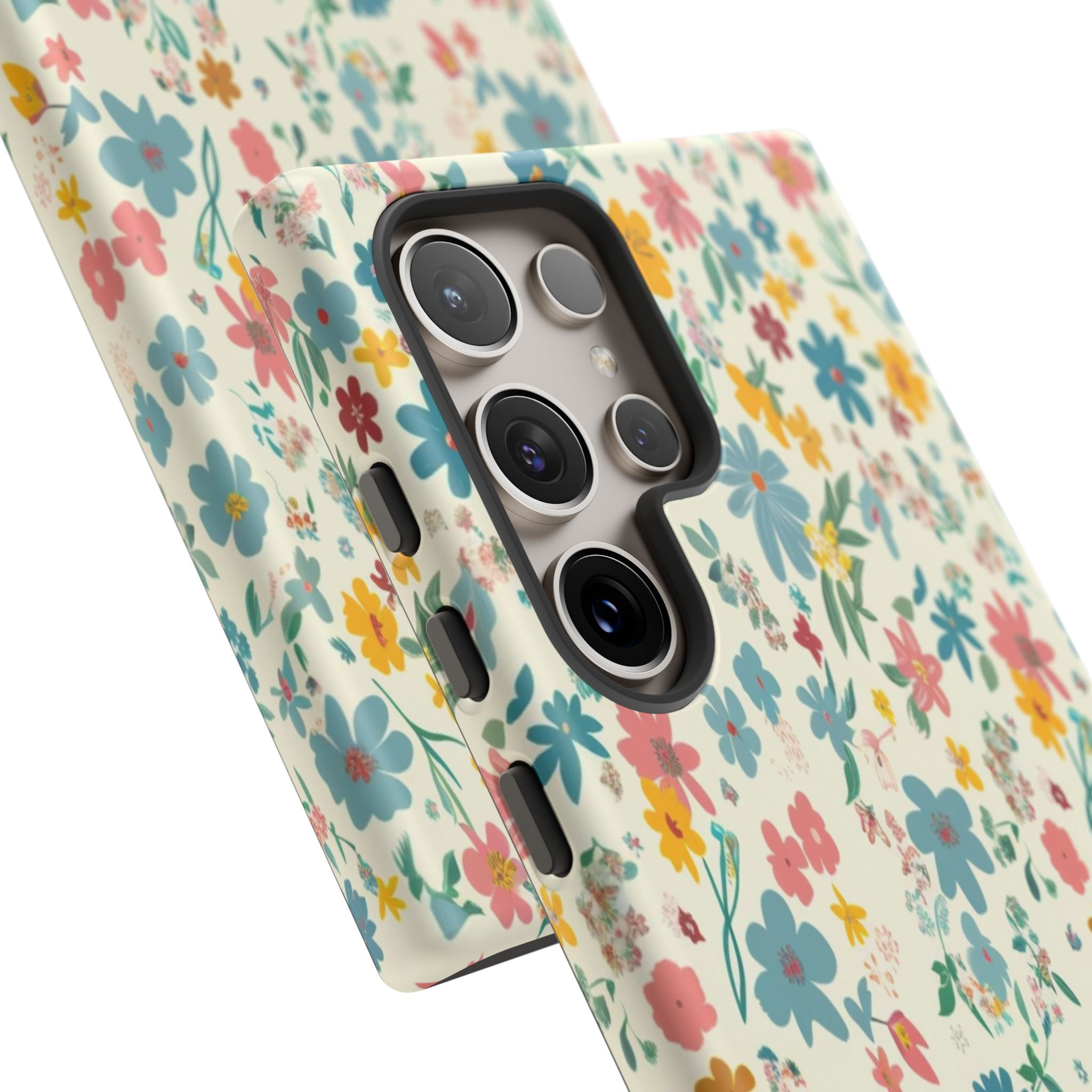 Pastel Yellow Green and Blue Case