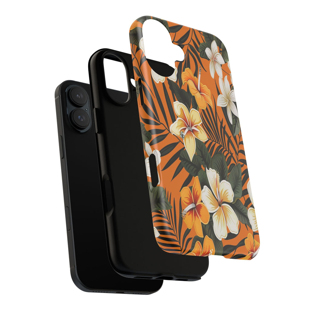 Vibrant Orange Tropical Case