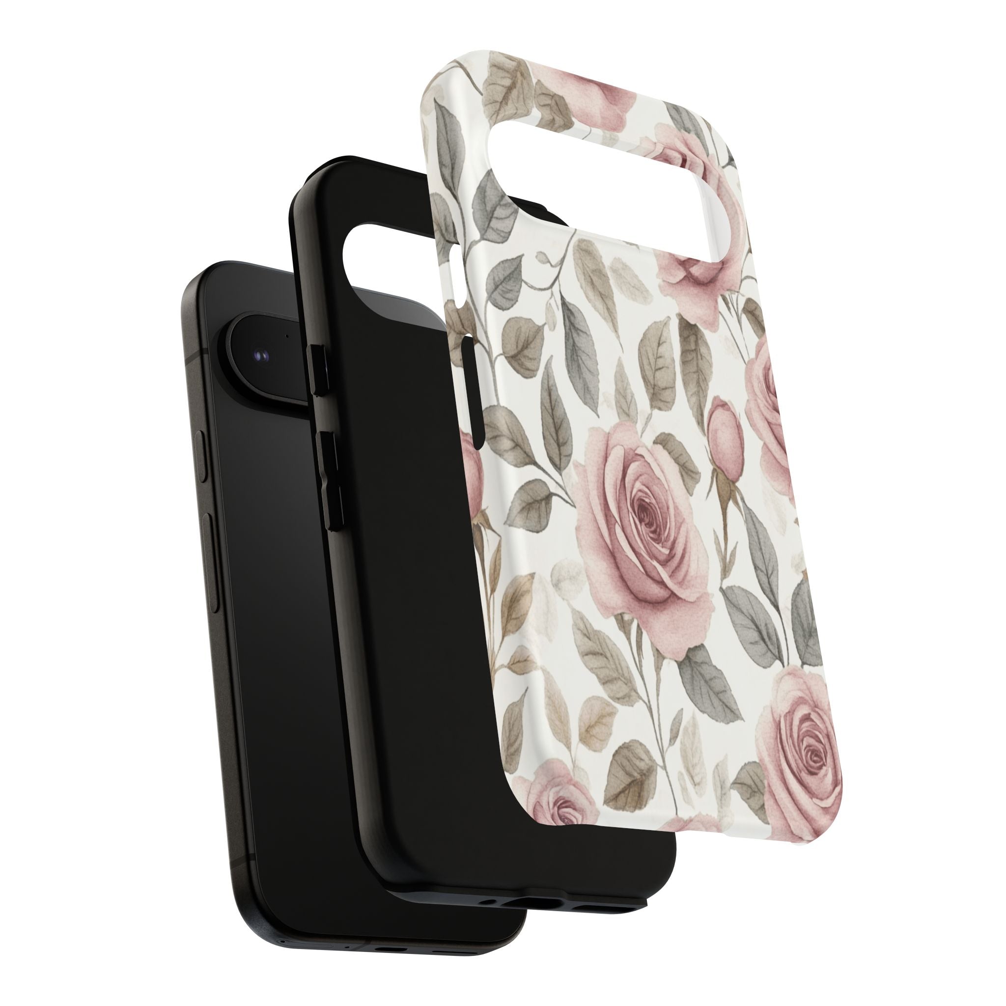 Elegant Watercolor Rose Case