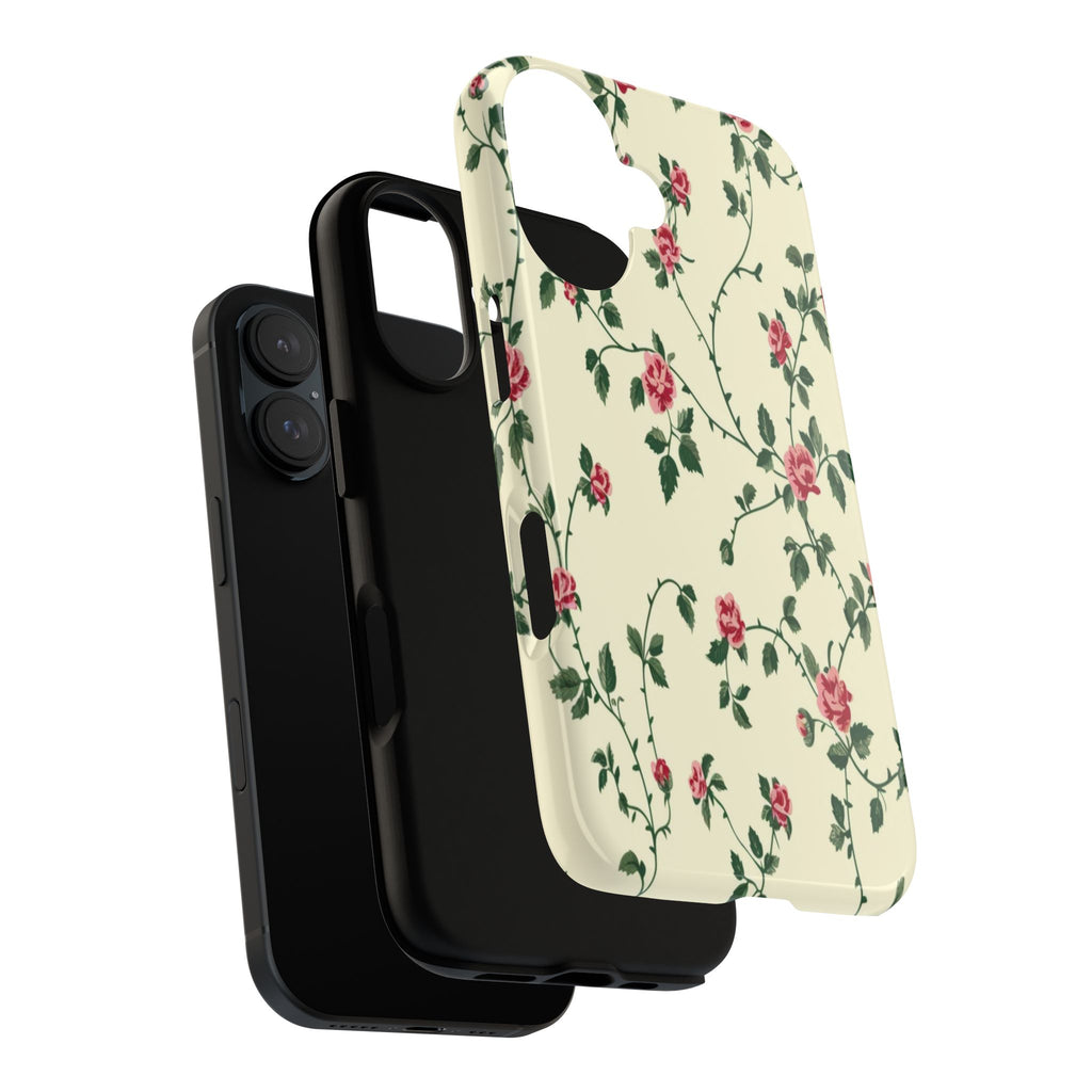 Elegant Pink Victorian Roses Case
