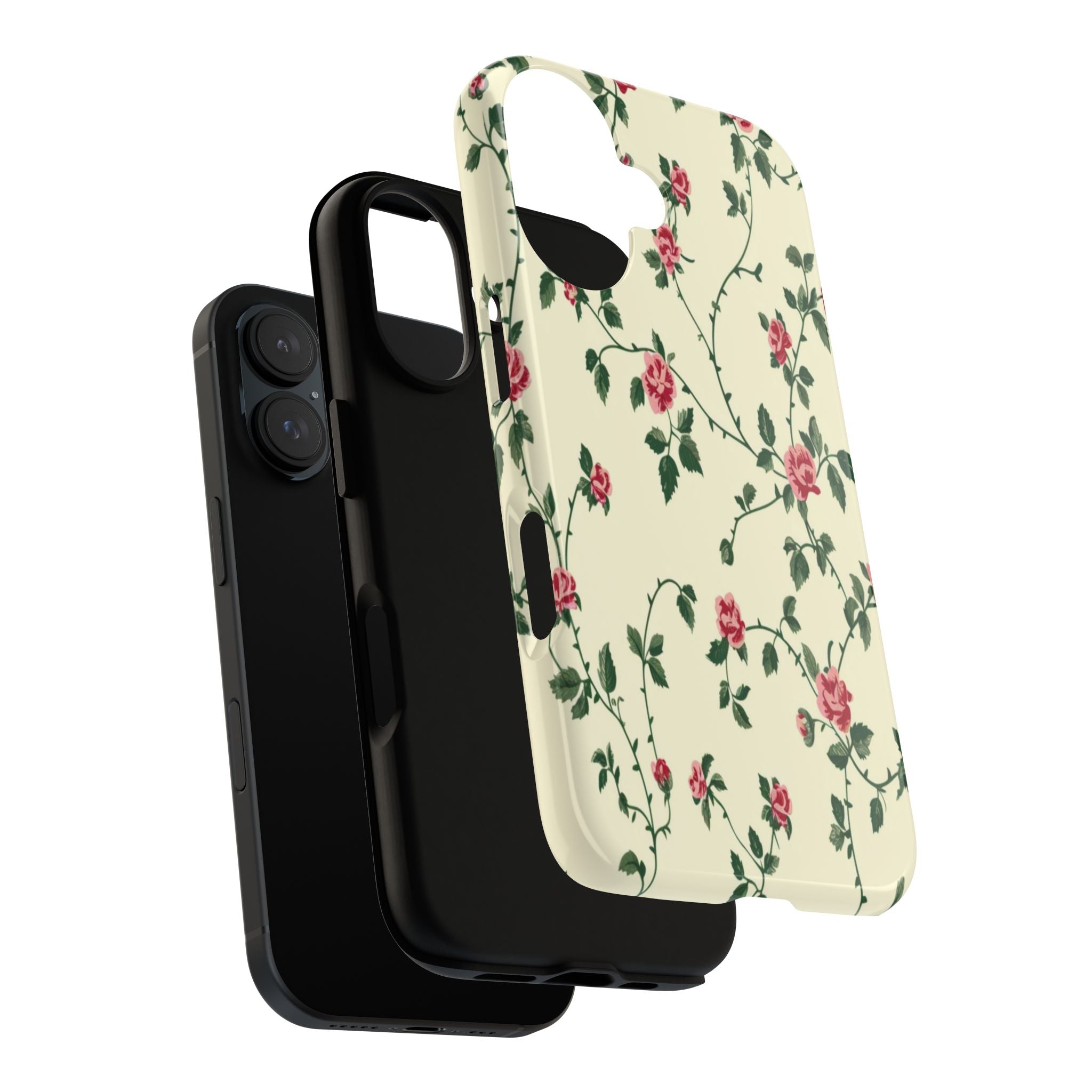 Elegant Pink Victorian Roses Case