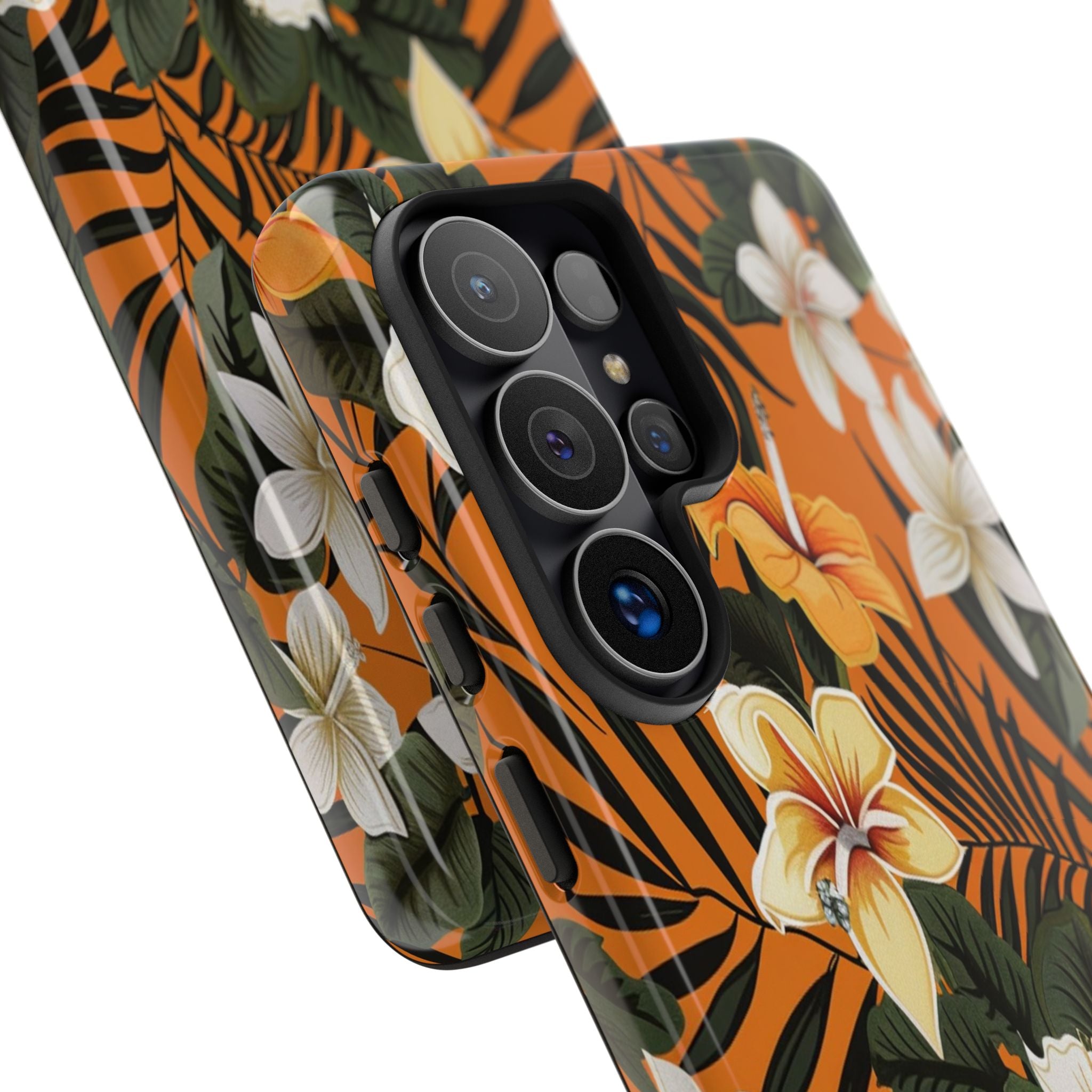 Vibrant Orange Tropical Case