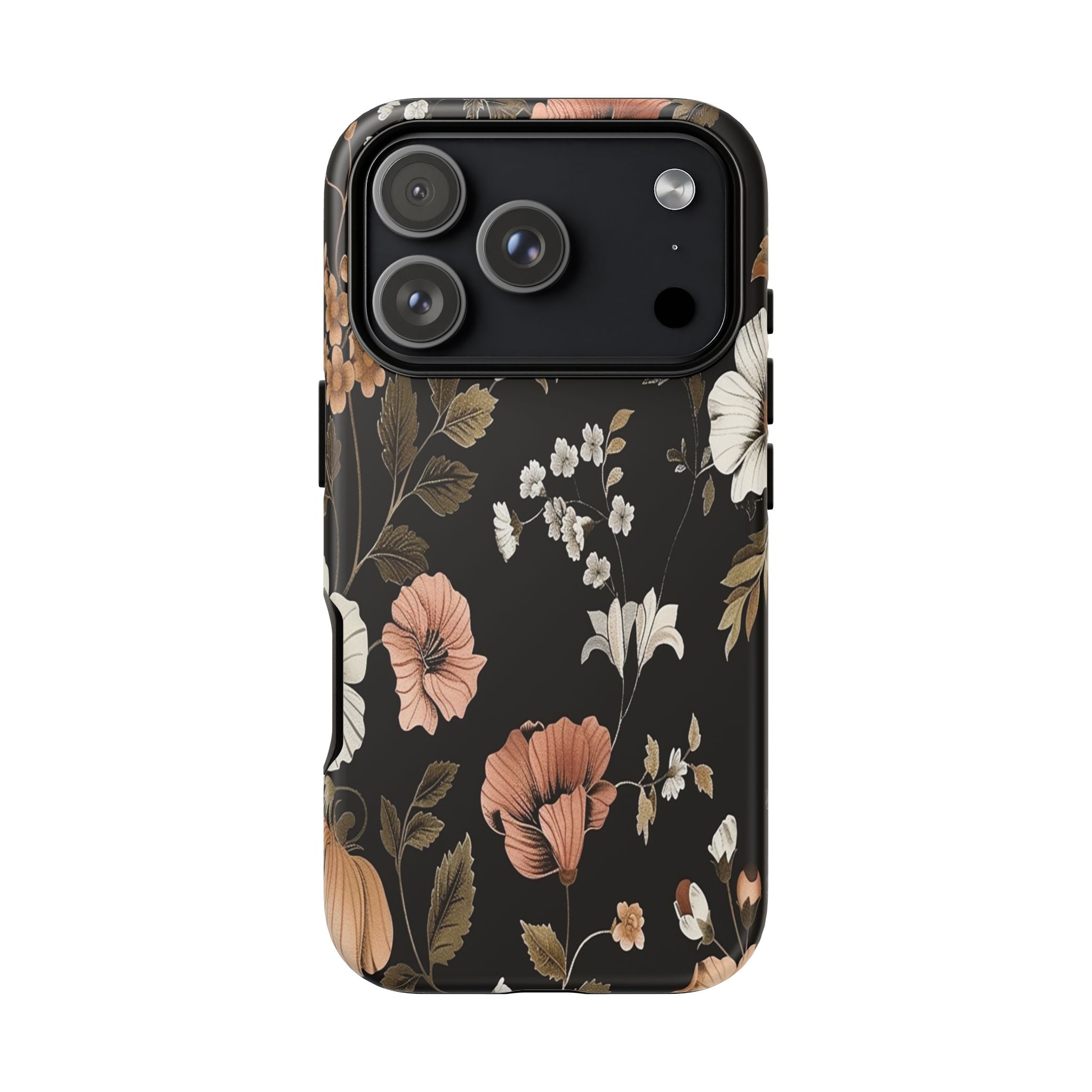 Peachy Cosmos on Black