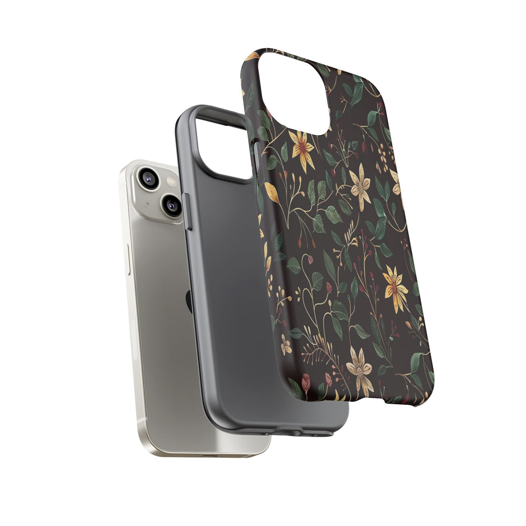 Dark Vintage Floral Case